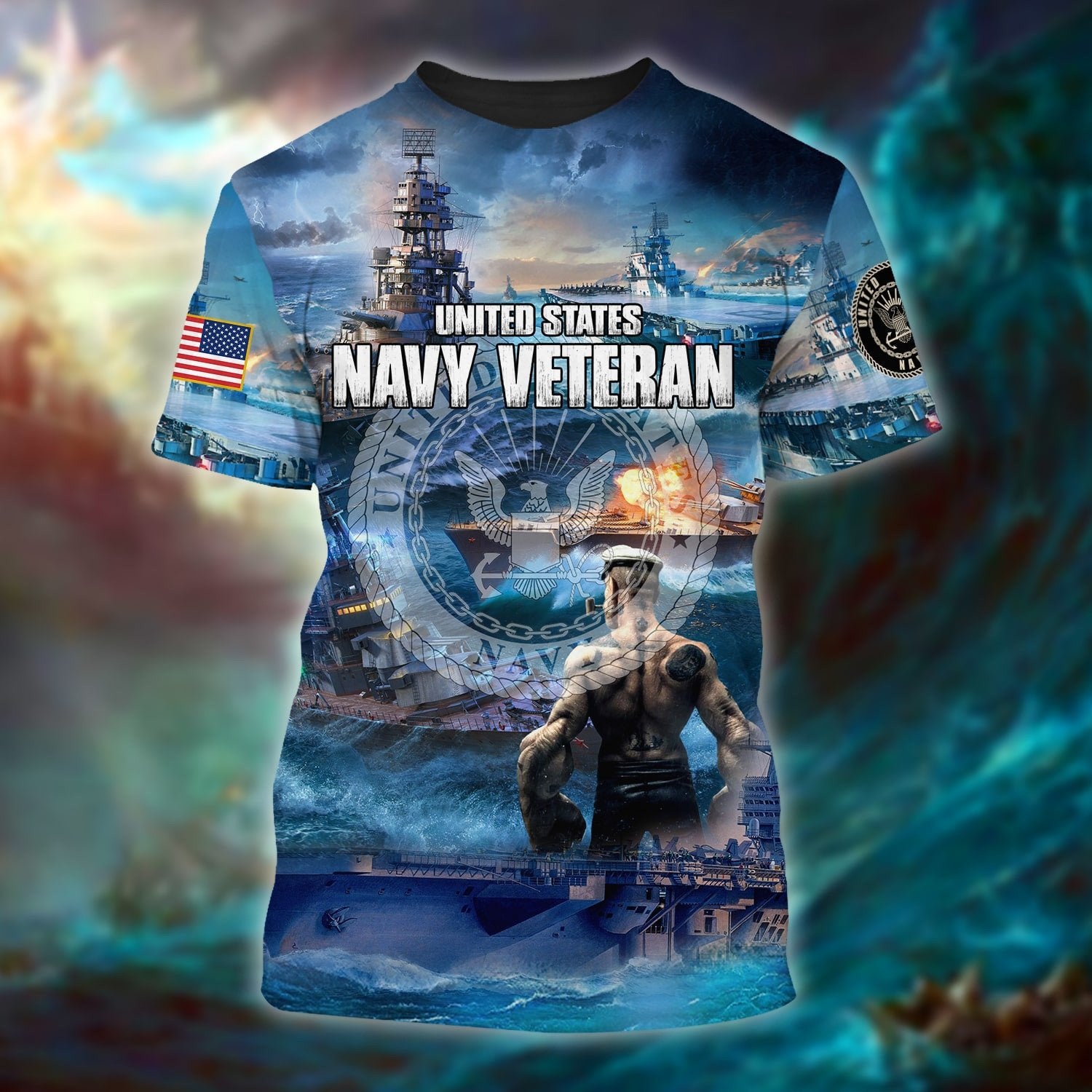 Premium U.S. Navy Veteran Collection T-Shirt PVC220301