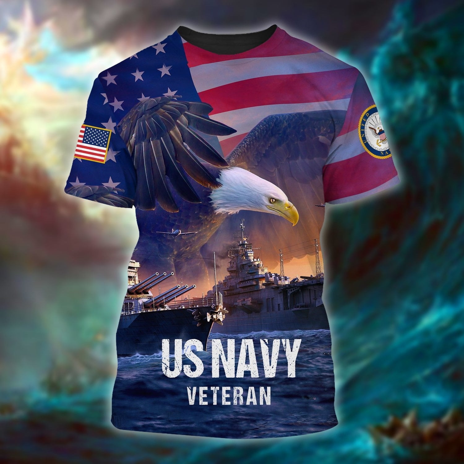 Premium U.S. Navy Veteran Collection T-Shirt PVC220301