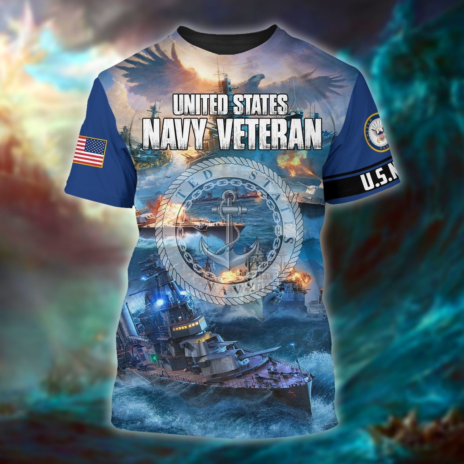 Premium U.S. Navy Veteran Collection T-Shirt PVC220301