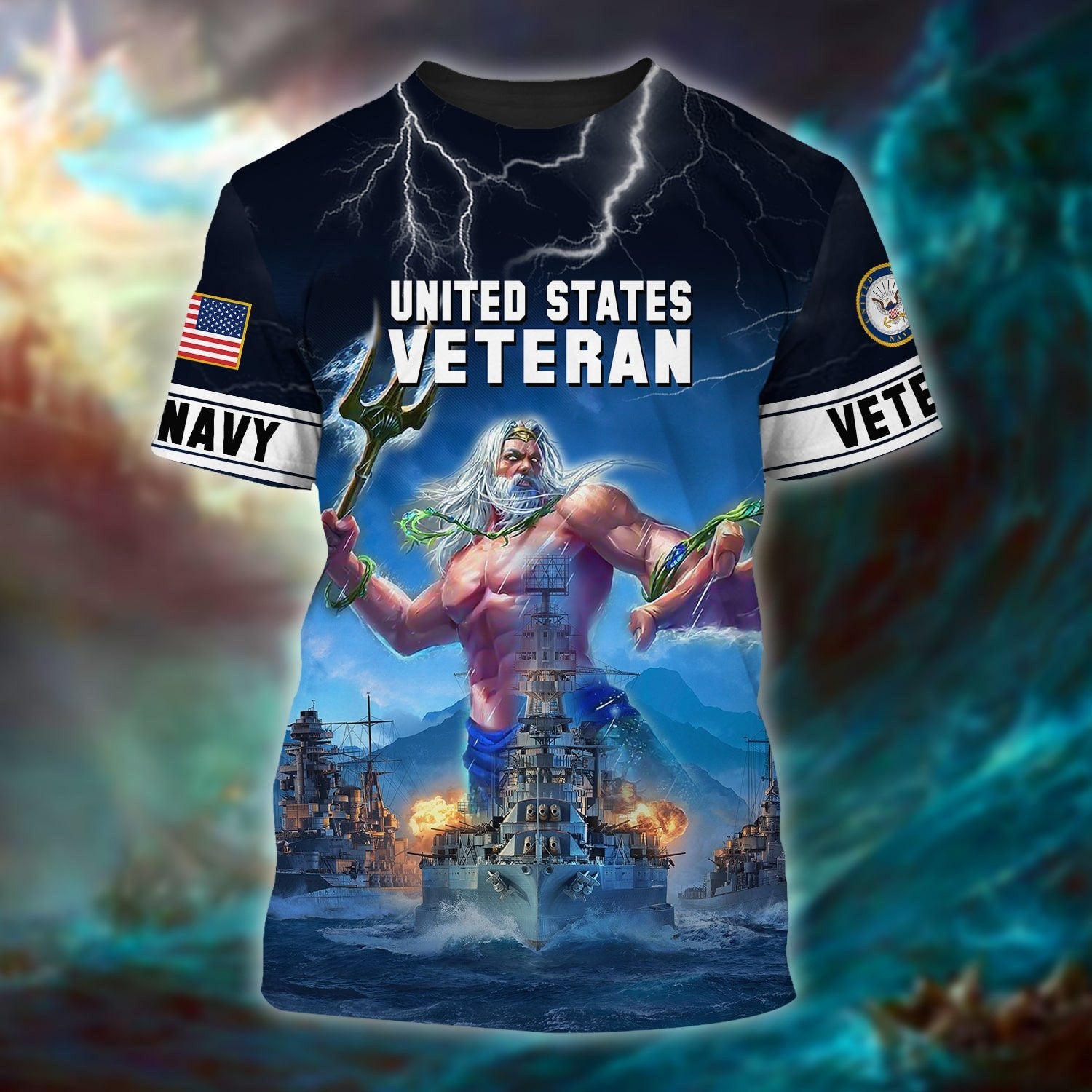 Premium U.S. Navy Veteran Collection T-Shirt PVC220301