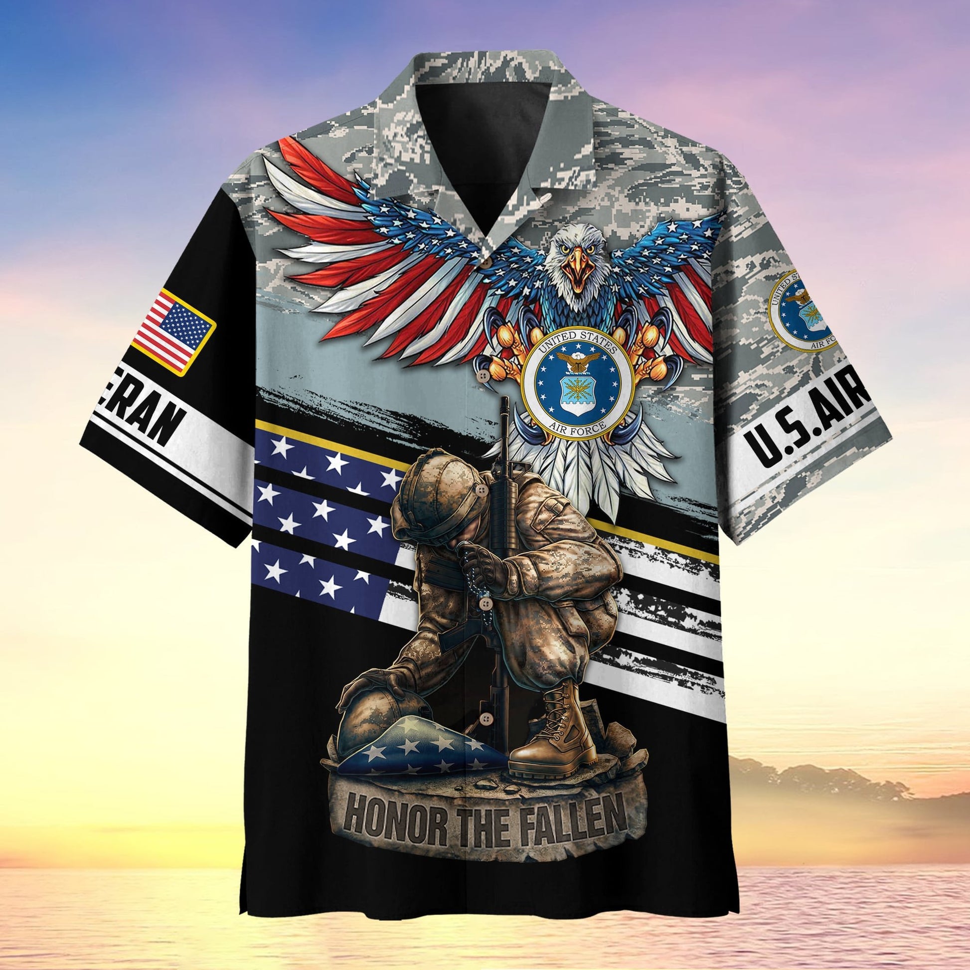 Premium U.S Multiple Service Veteran Hawaii Shirt YL97.19040103