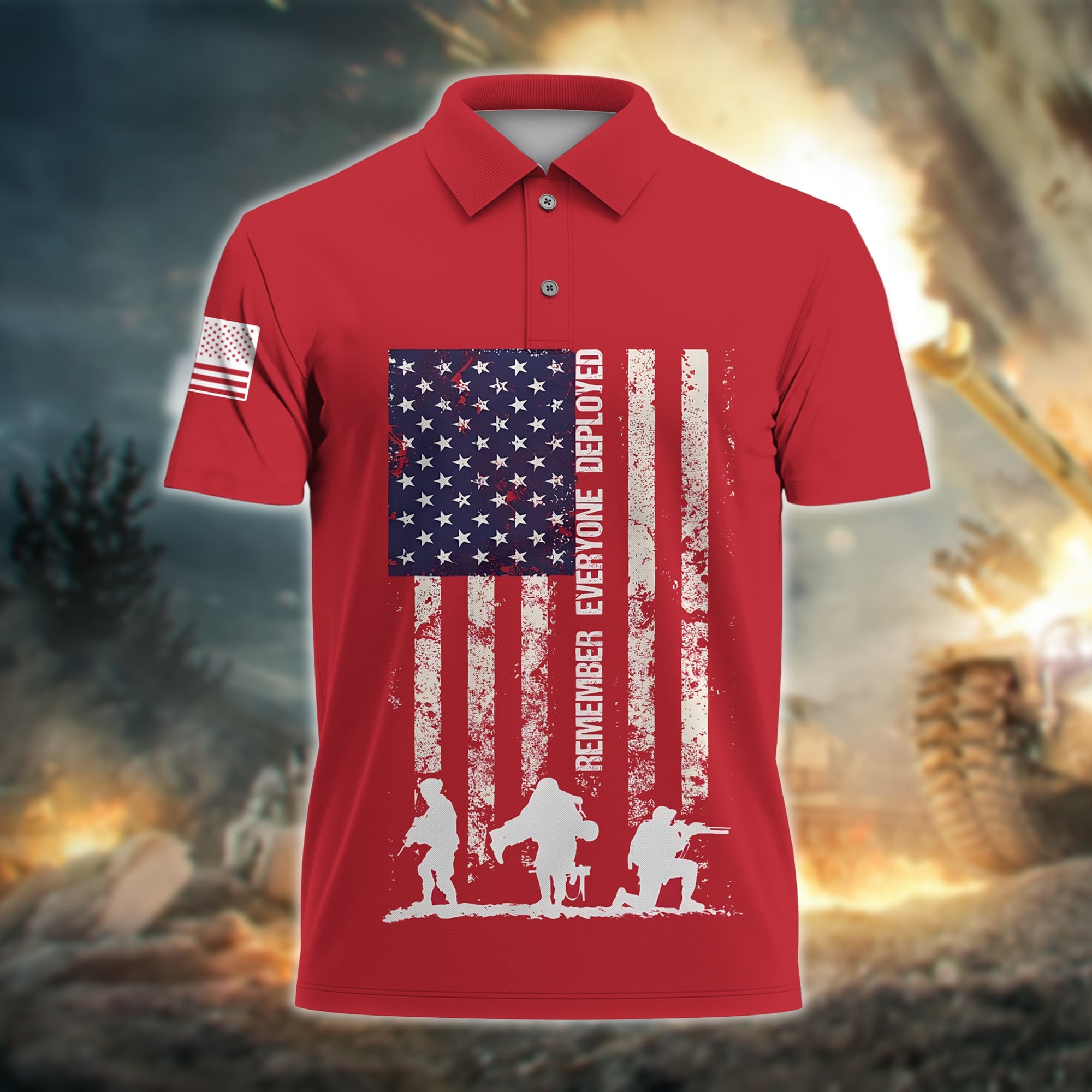 REMEMBER EVERYONE DEPLOYED SHIRTS NPVC081010