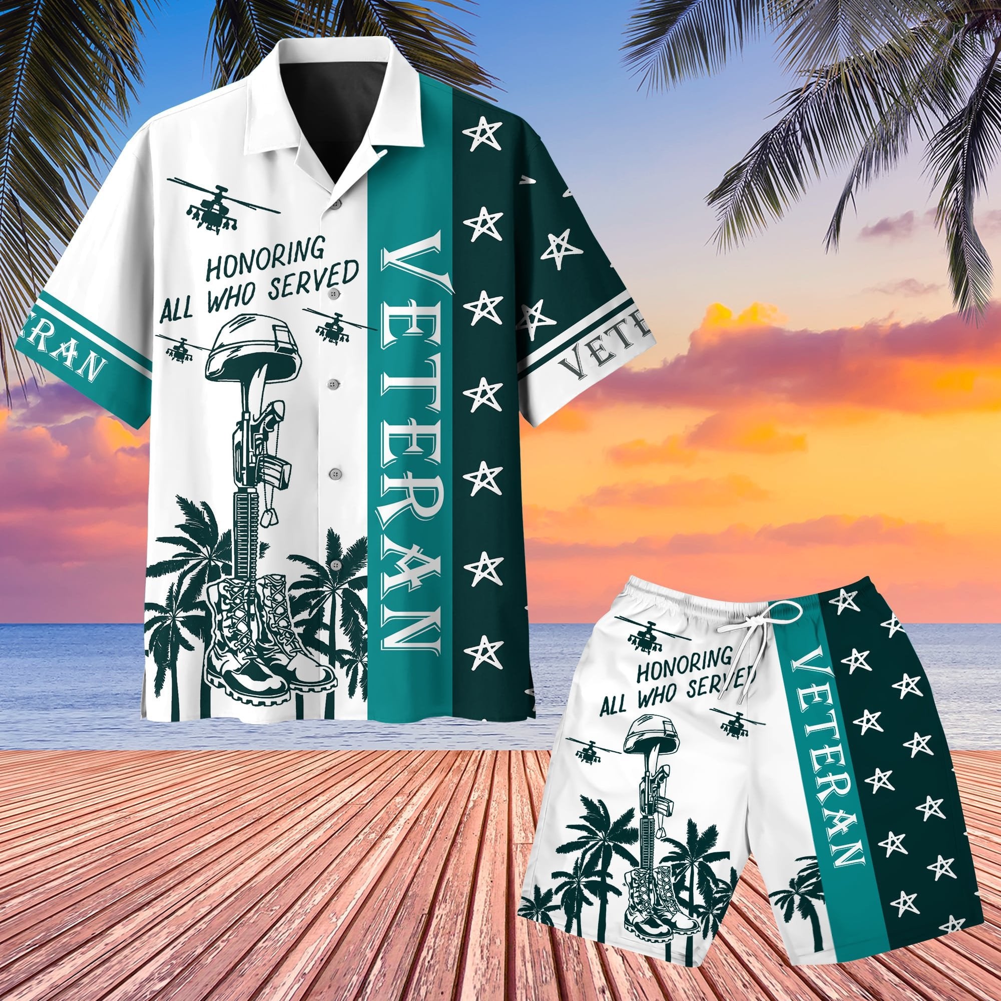 Premium U.S Veteran Hawaii Set PVC050601