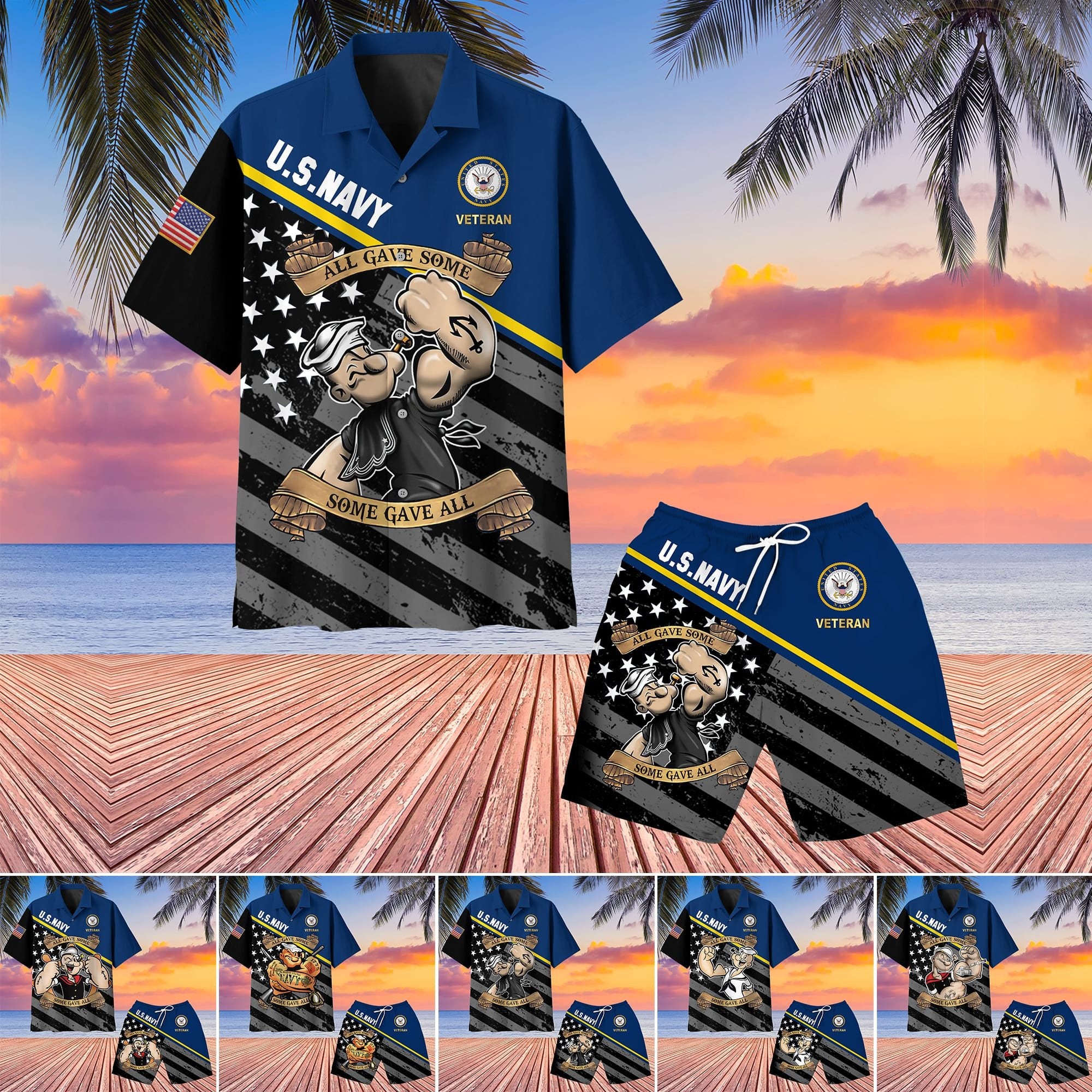PREMIUM U.S VETERAN HAWAII SET PVC050602