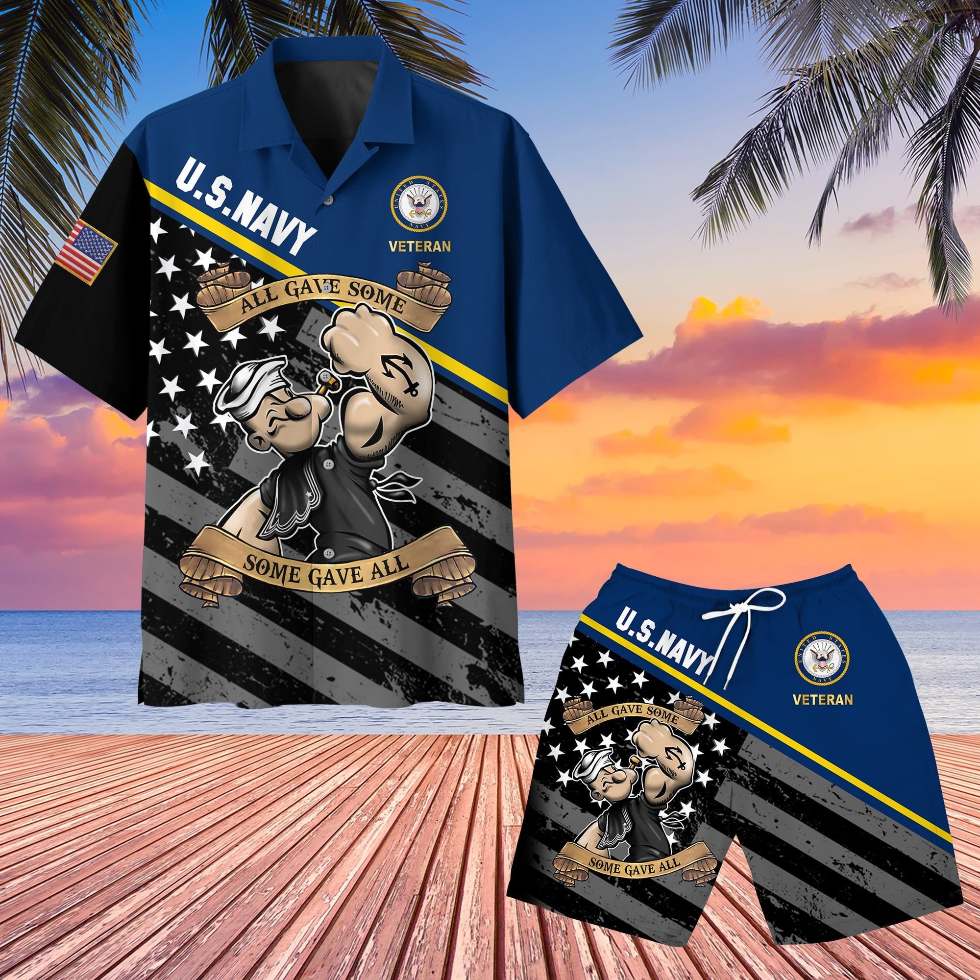 PREMIUM U.S VETERAN HAWAII SET PVC050602