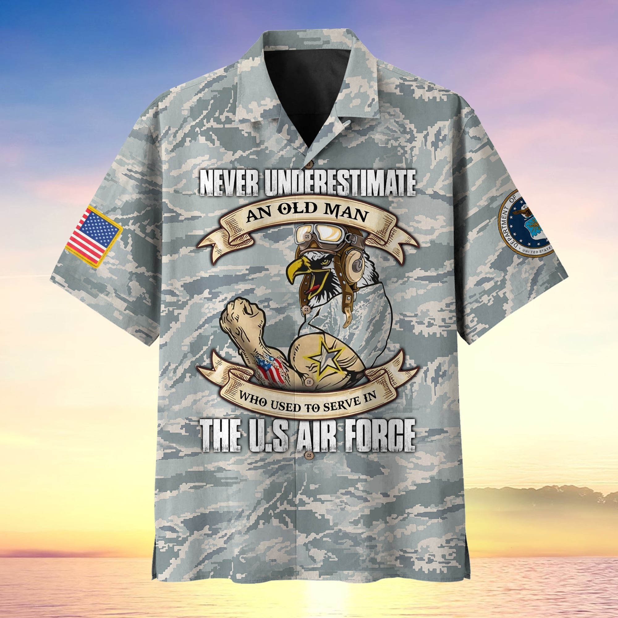Never Underestimate An Old Man US Multiservice Hawaii MH310502