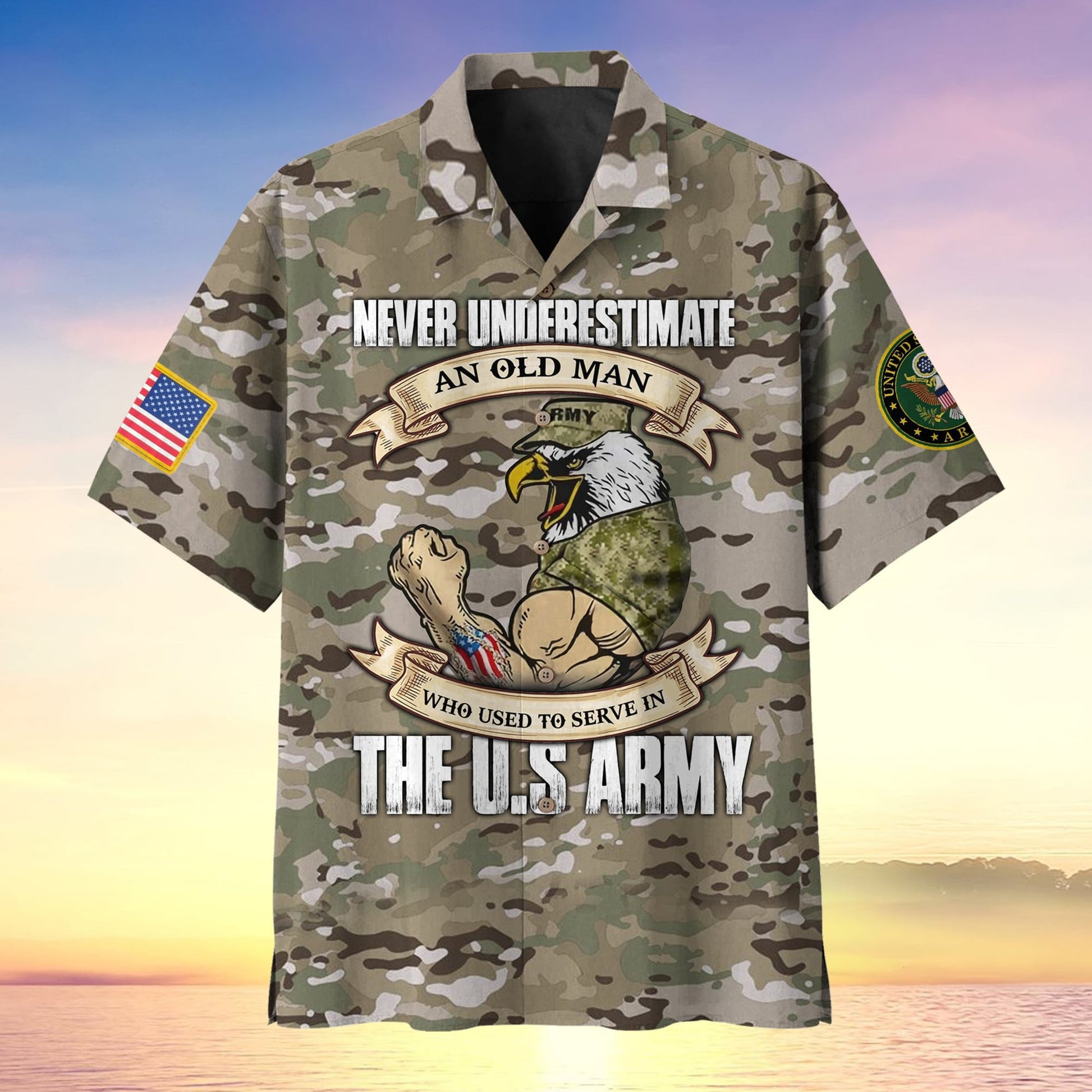 Never Underestimate An Old Man US Multiservice Hawaii MH310502