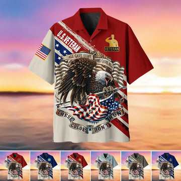 These Colors Don't Run U.S Veteran Hawaii Shirt PVC240303