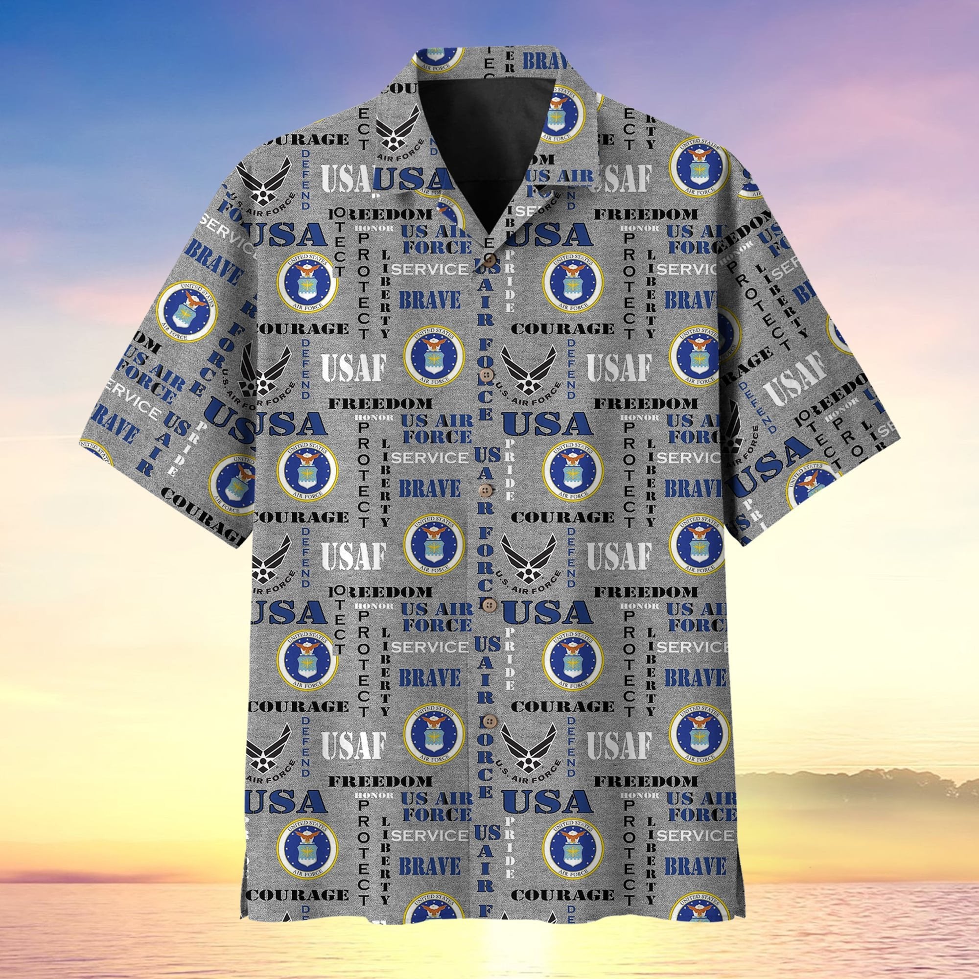 Freedom Honor Protect US Veteran Mutiservice Hawaii Shirt MH150606