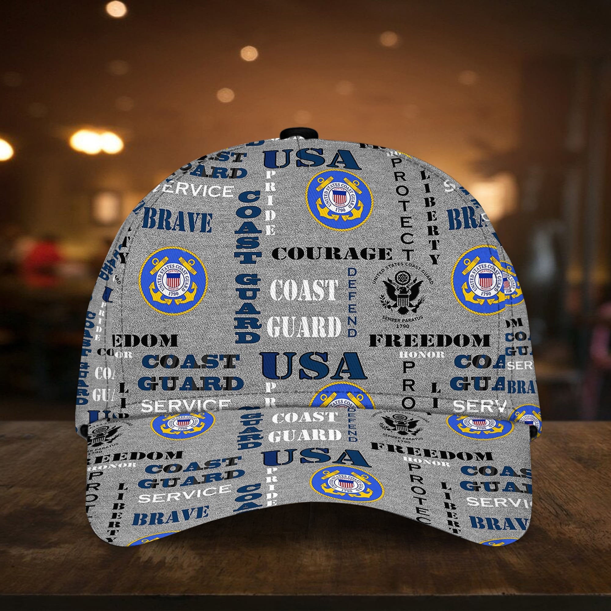 Honor Defend Freedom U.S Veteran Multiservice Premium Cap MH200602