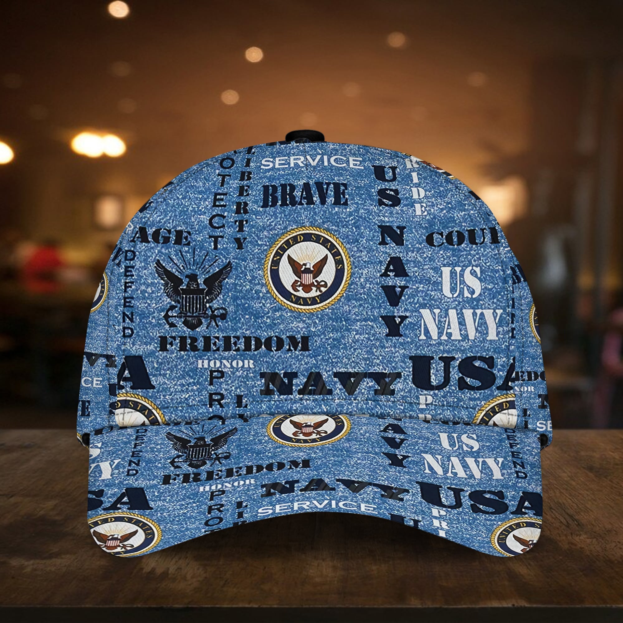 Honor Defend Freedom U.S Veteran Multiservice Premium Cap MH200602