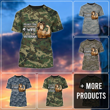 Premium I Am The Woman Veteran PVC040802