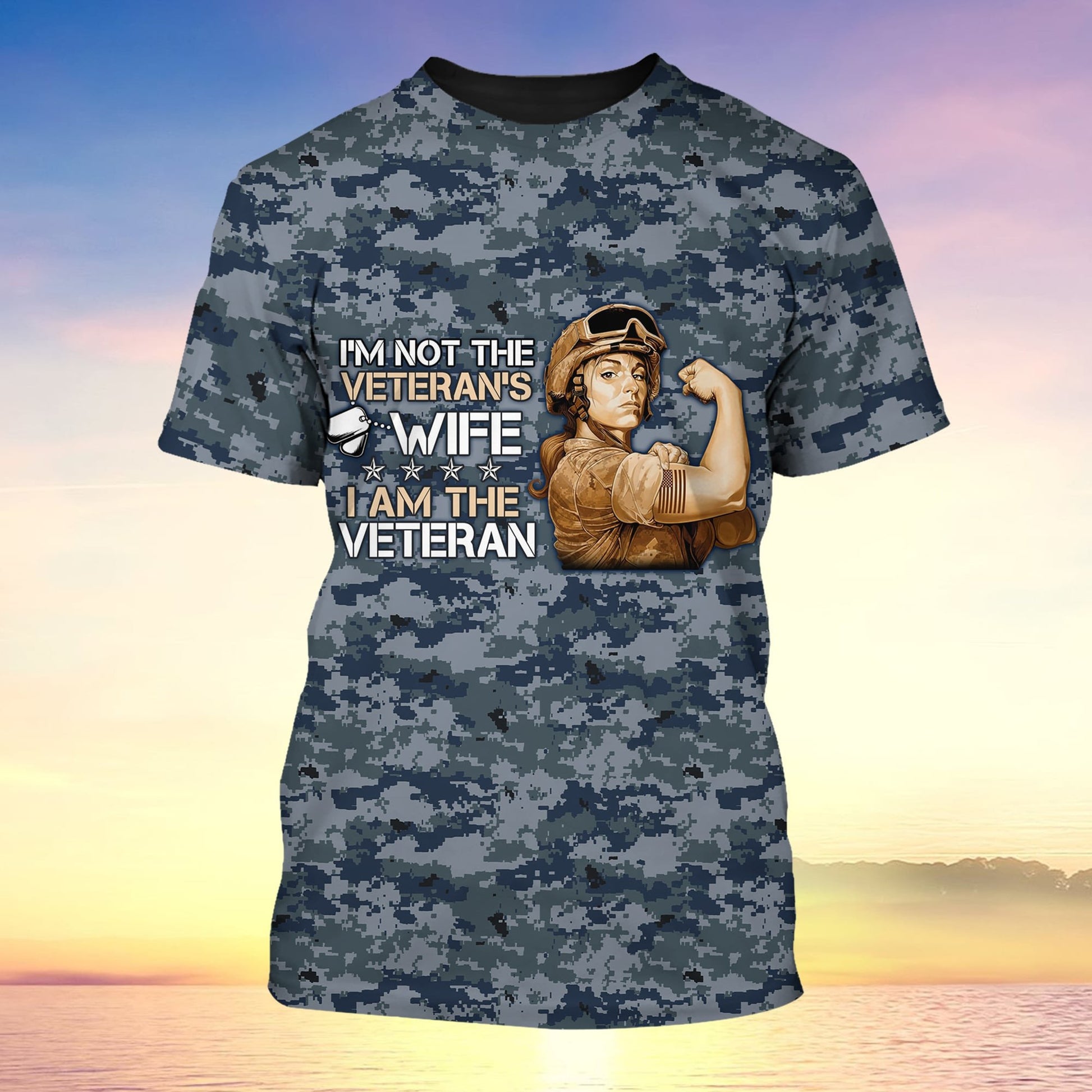 Premium I Am The Woman Veteran PVC040802