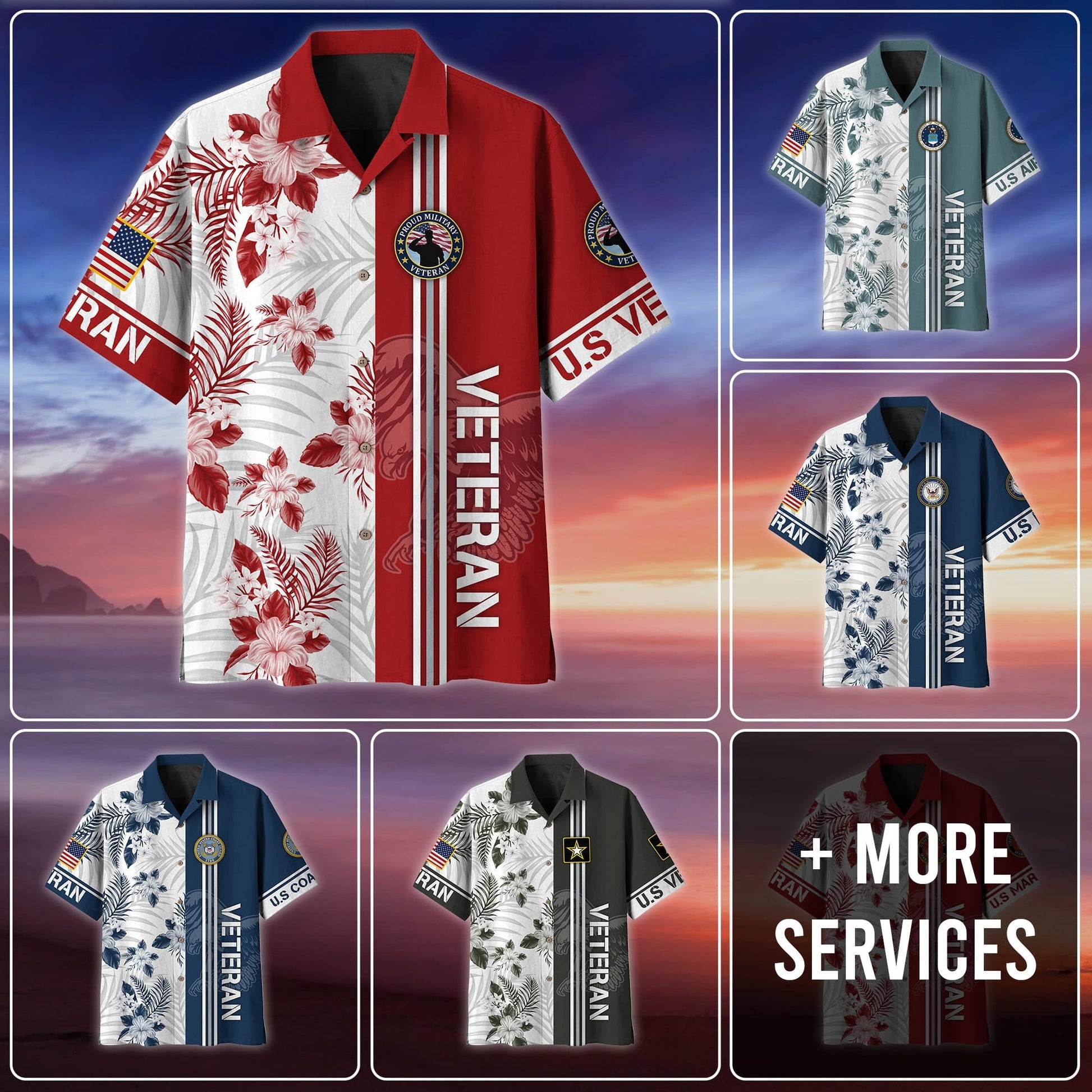 Premium US Veteran Hawaii Shirt NPVC270701
