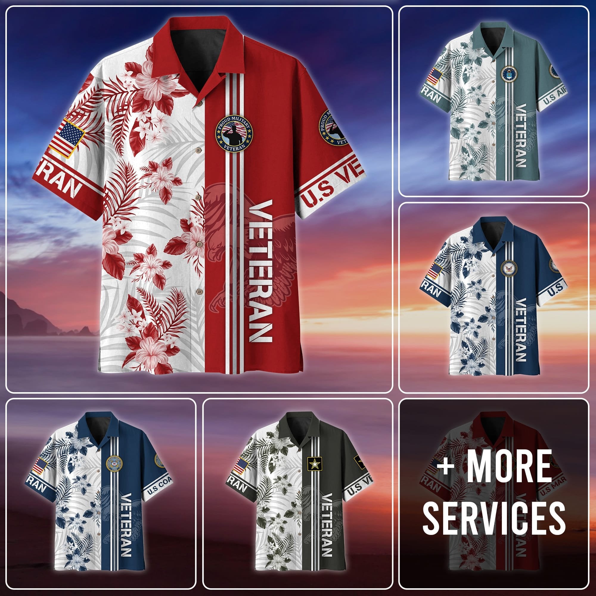 Premium US Veteran Hawaii Shirt NPVC270701