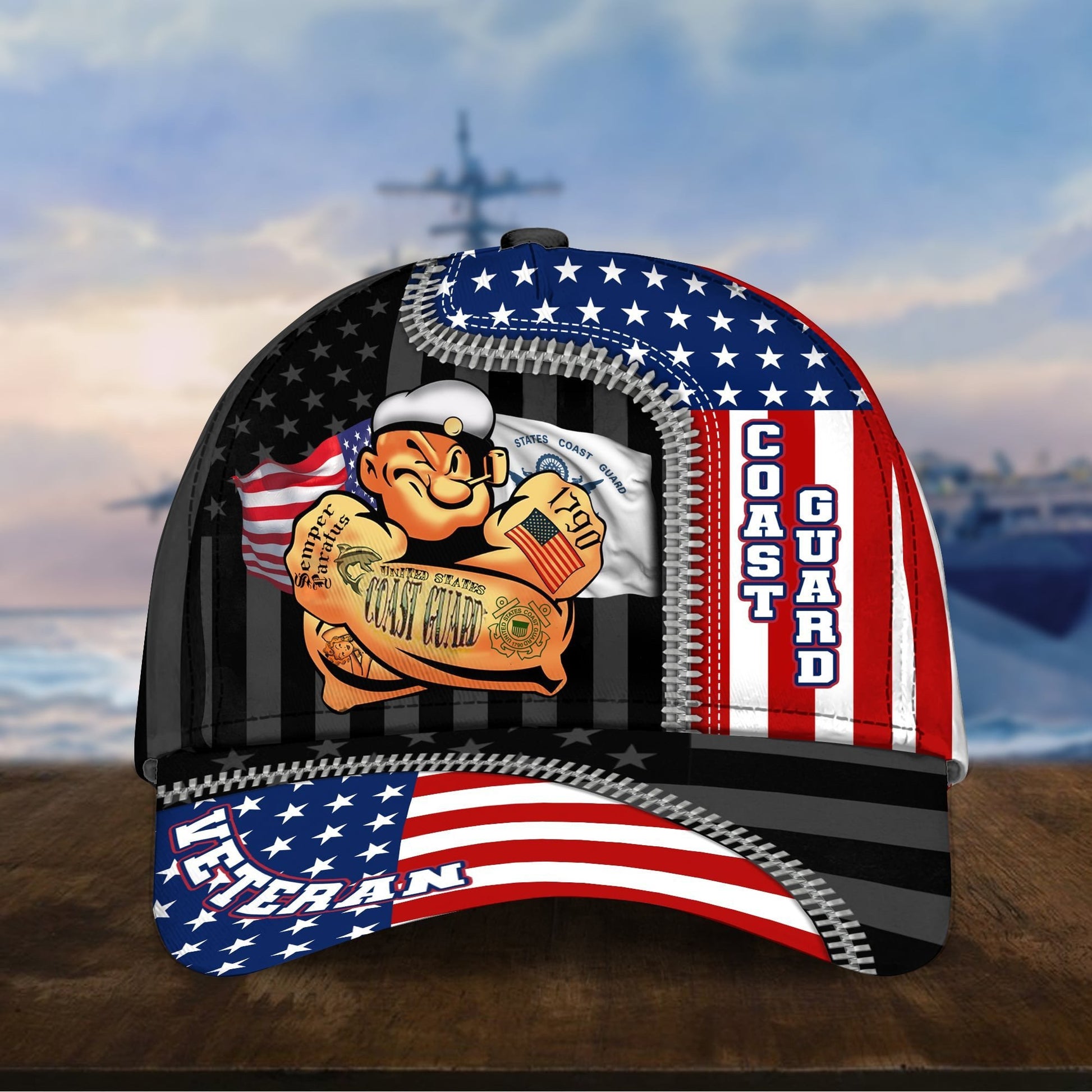 Premium Honoring All Who Served US Veteran Cap NPVC080902