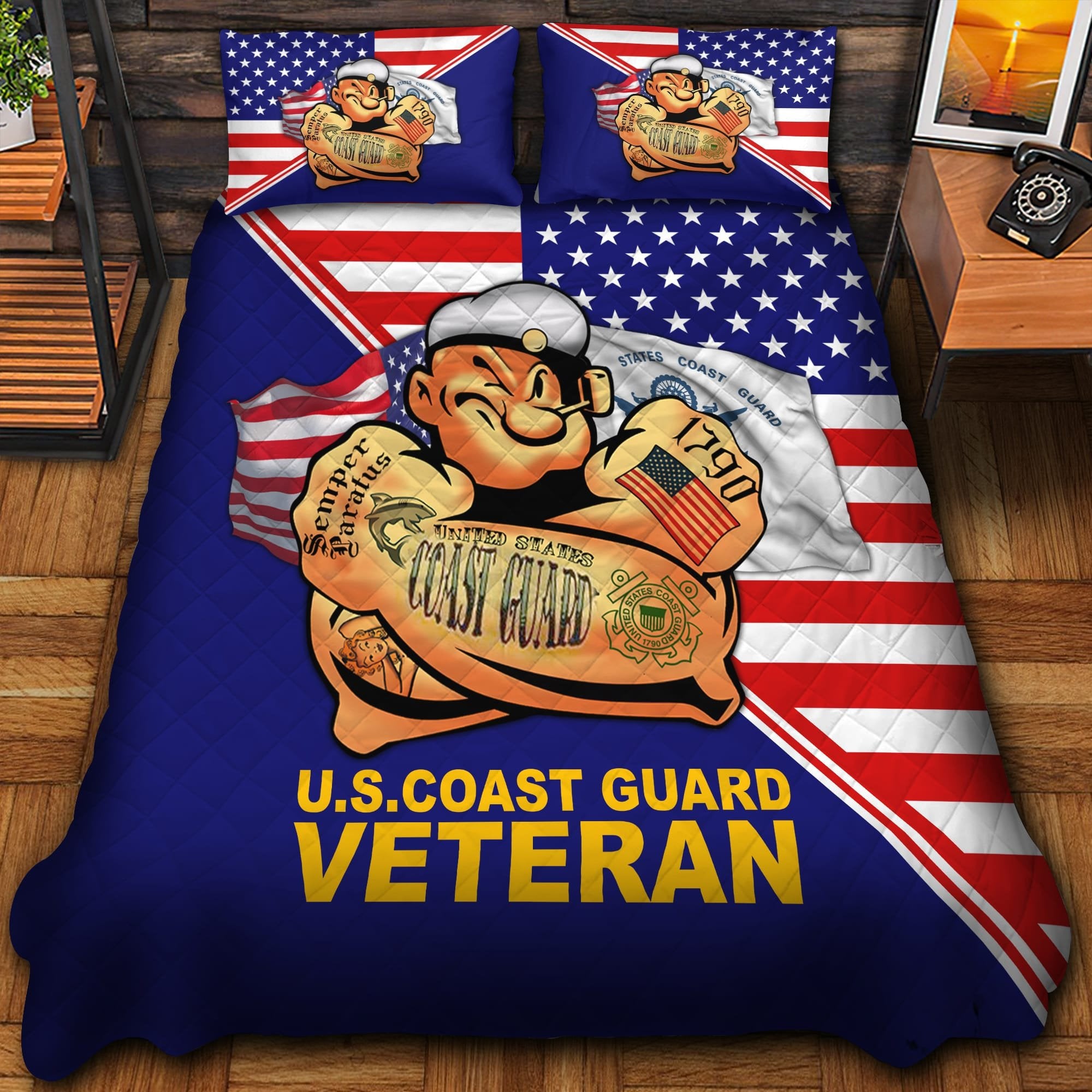 Premium Honoring All Who Served US Veteran Bedding Set NPVC050907
