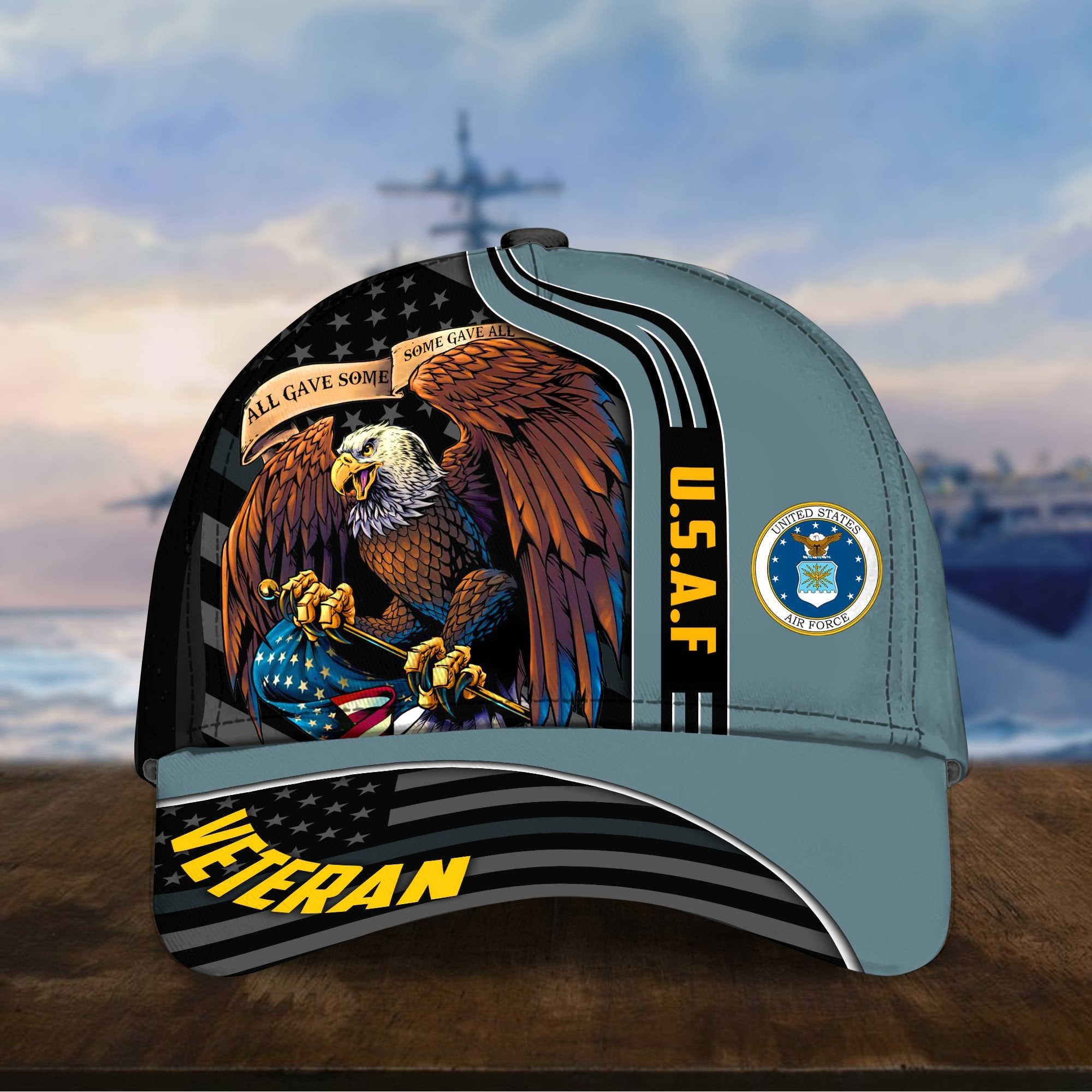 Premium Honoring All Who Served US Veteran Cap NPVC171002
