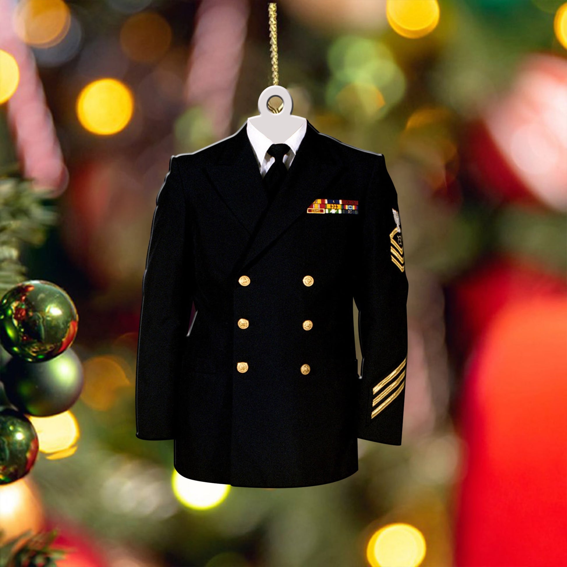 Premium US Veteran Ornament NPVC071001