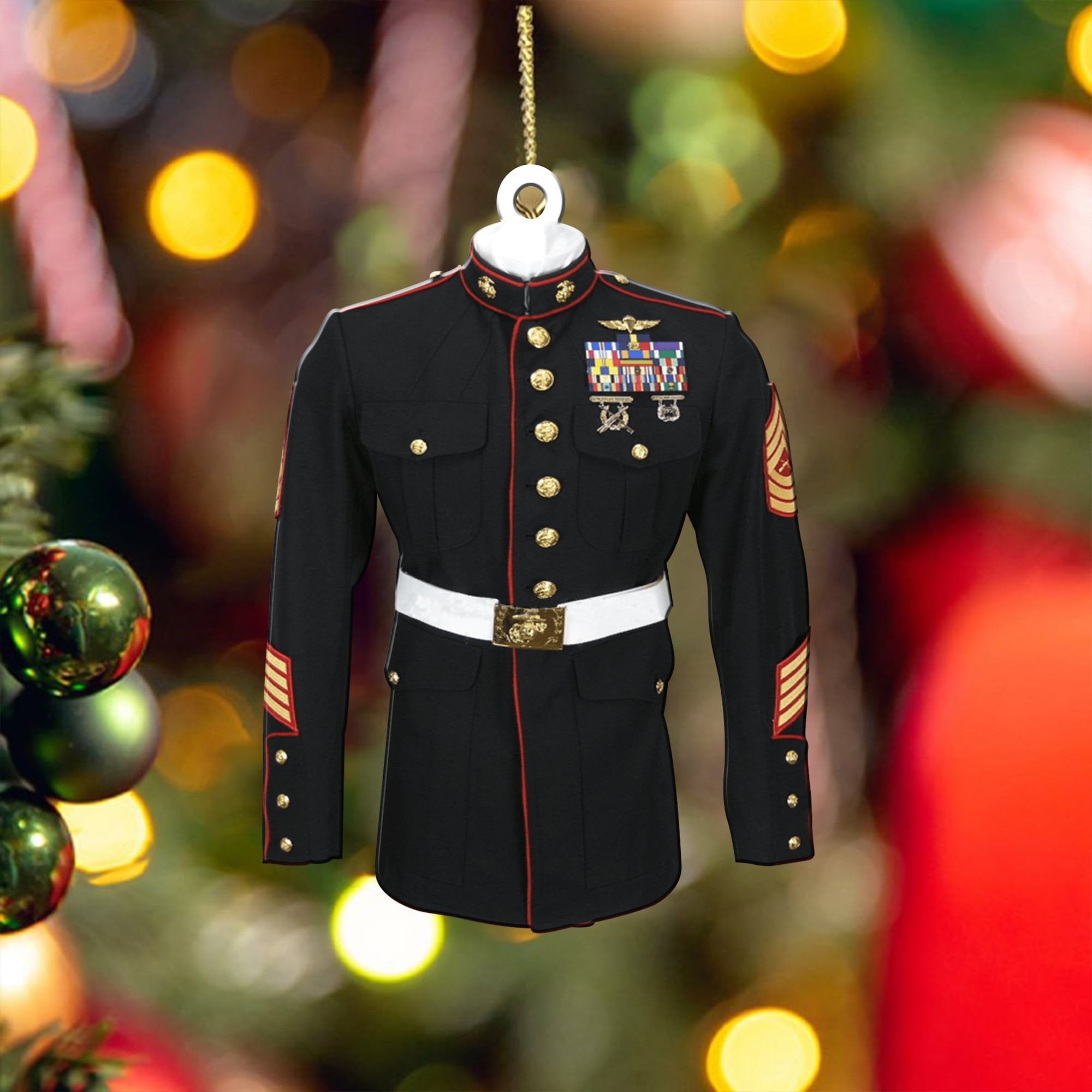 Premium US Veteran Ornament NPVC071001