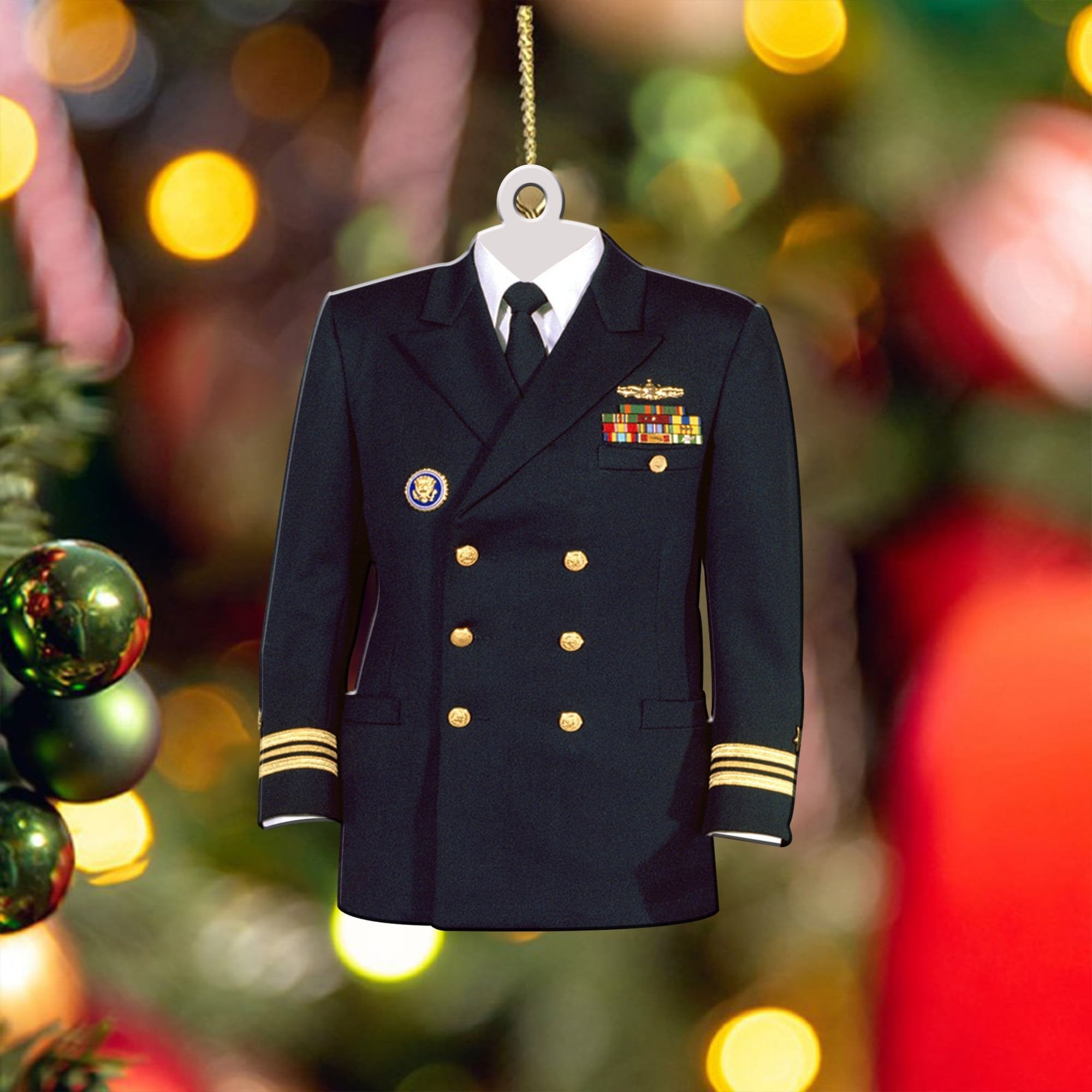 Premium US Veteran Ornament NPVC071001