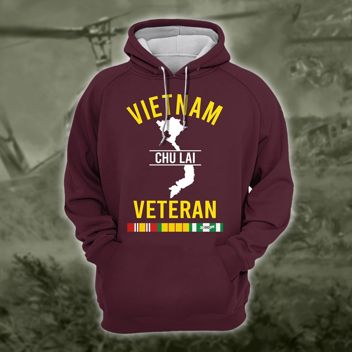 Premium Vietnam Veteran Hoodie NPVC070201