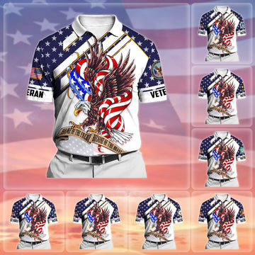 Premium Home Of The Free Polo Shirt NPVC140206