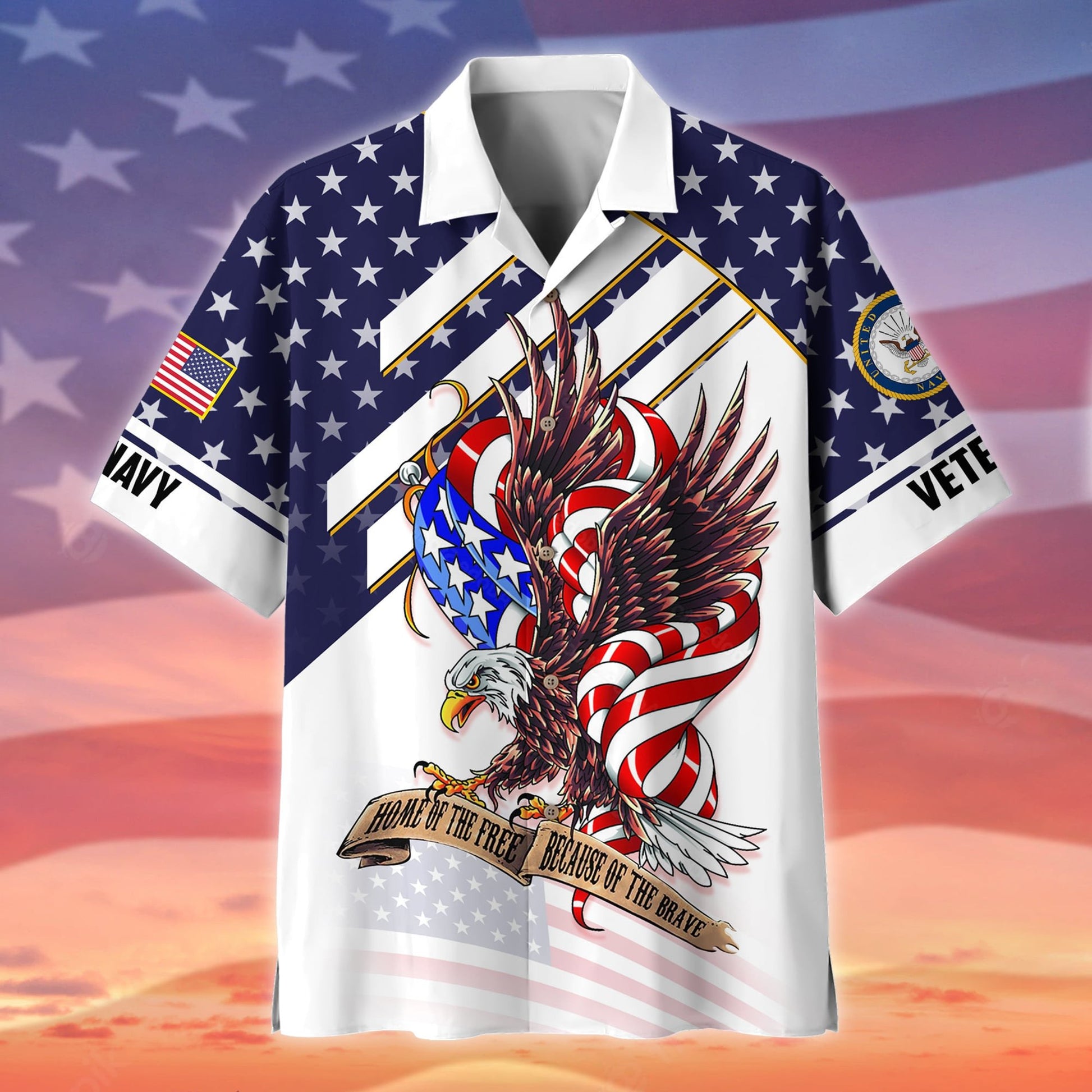 Premium Home Of The Free Hawaii Shirt NPVC140205