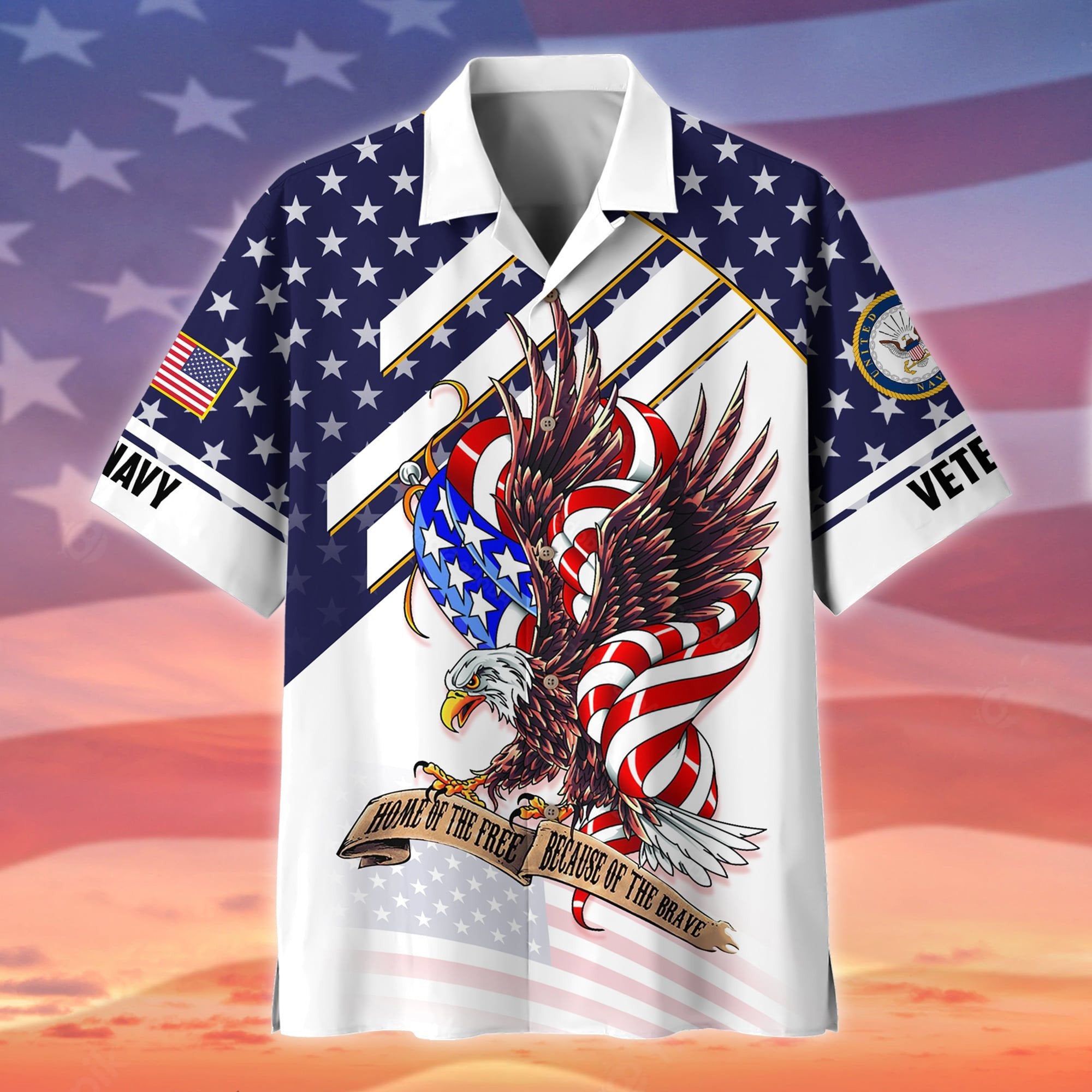 Premium Home Of The Free Hawaii Shirt NPVC140205