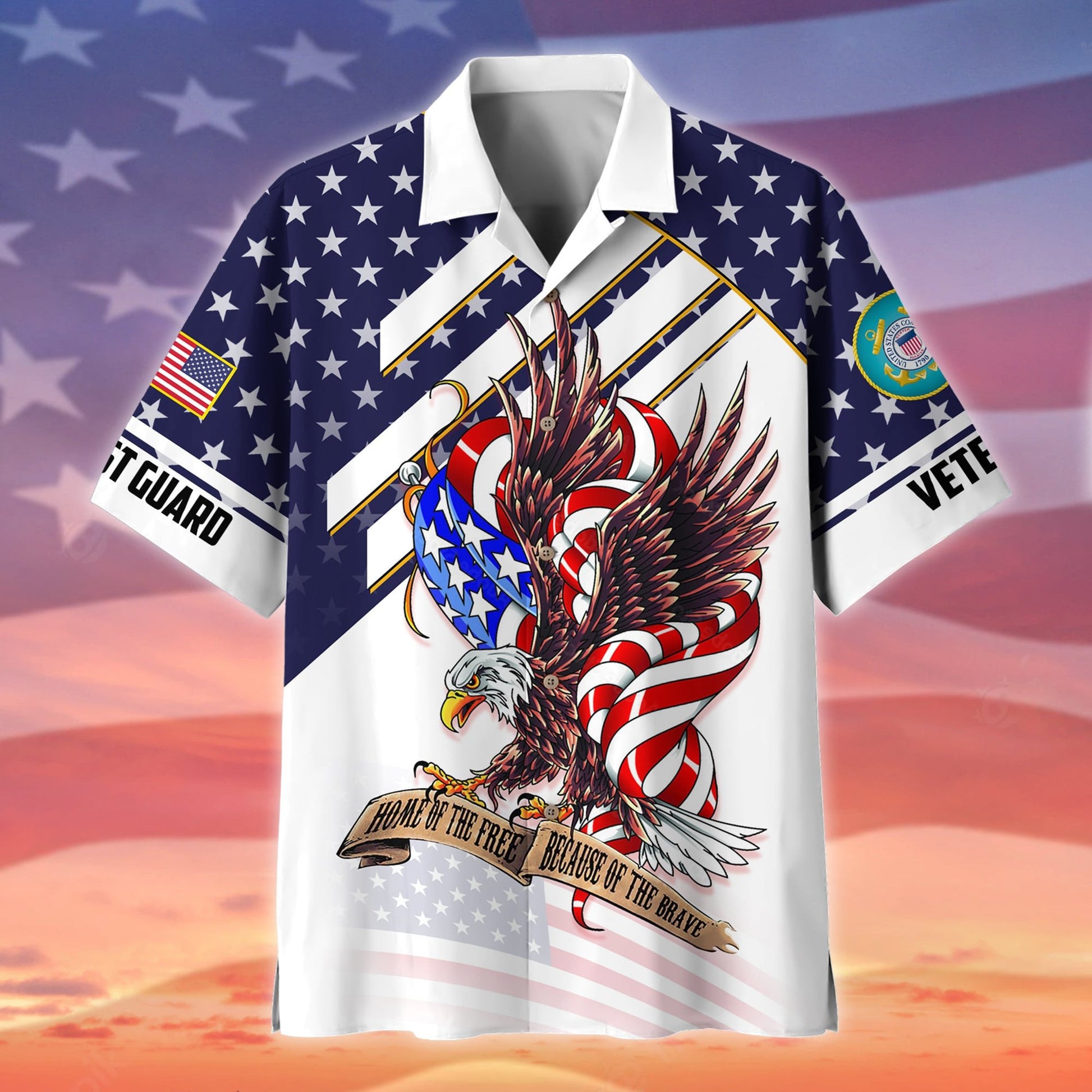 Premium Home Of The Free Hawaii Shirt NPVC140205