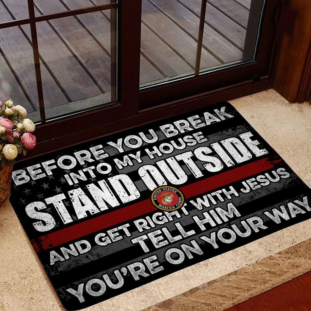 Premium Unique US Veteran Doormat NPVC210410