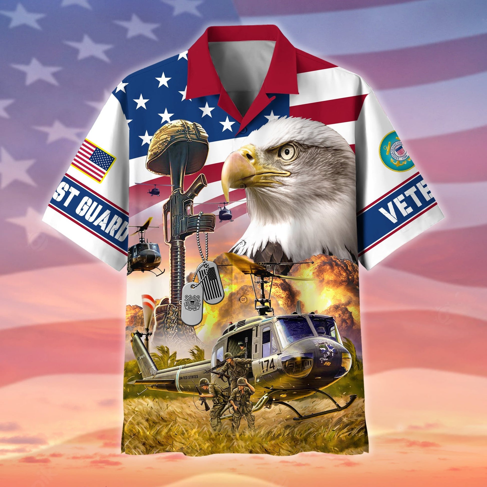 Unique Proudly Served US Veteran Hawaii Shirt APVC130703