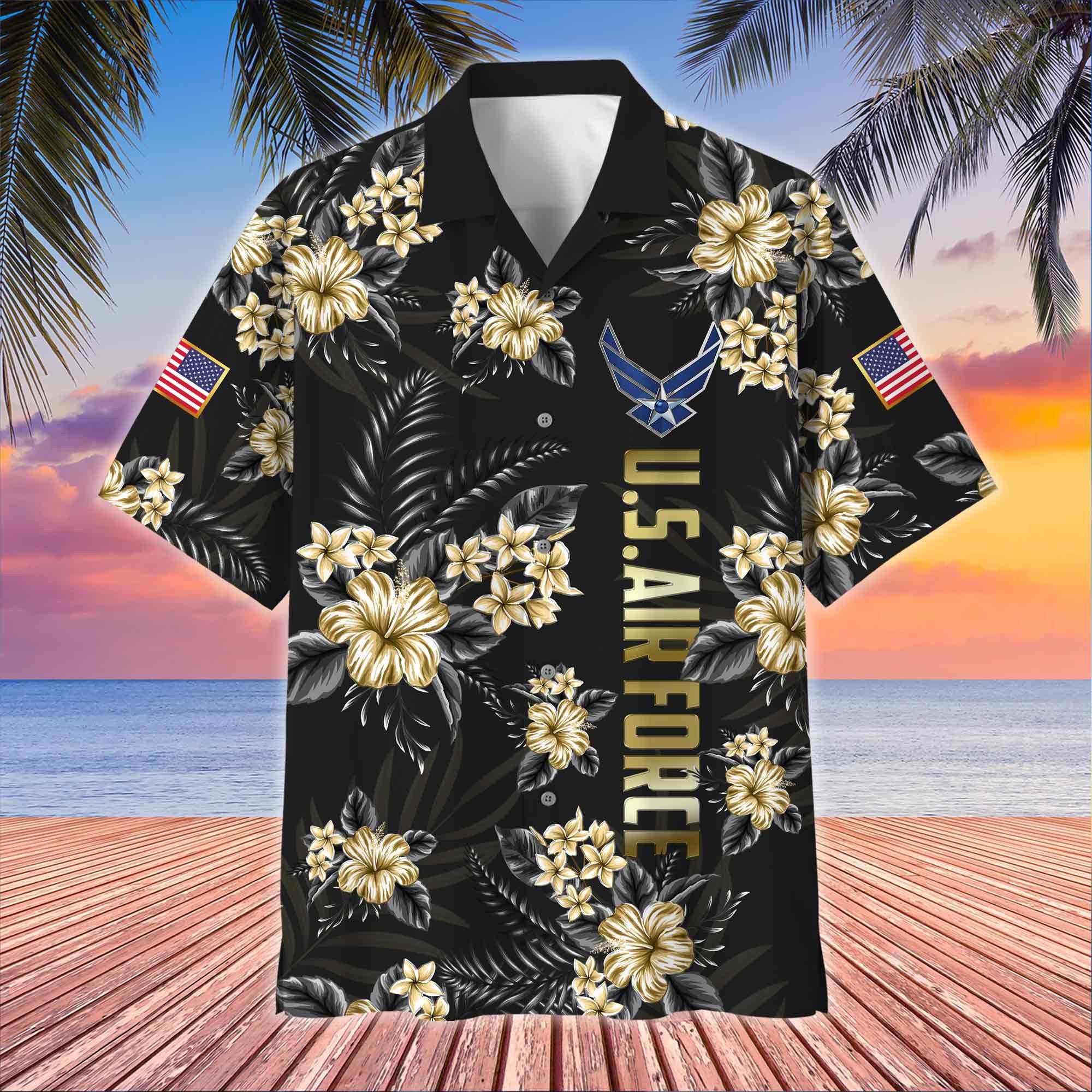 Premium Proudly Served US Veteran Hawaii Shirt NPVC130601