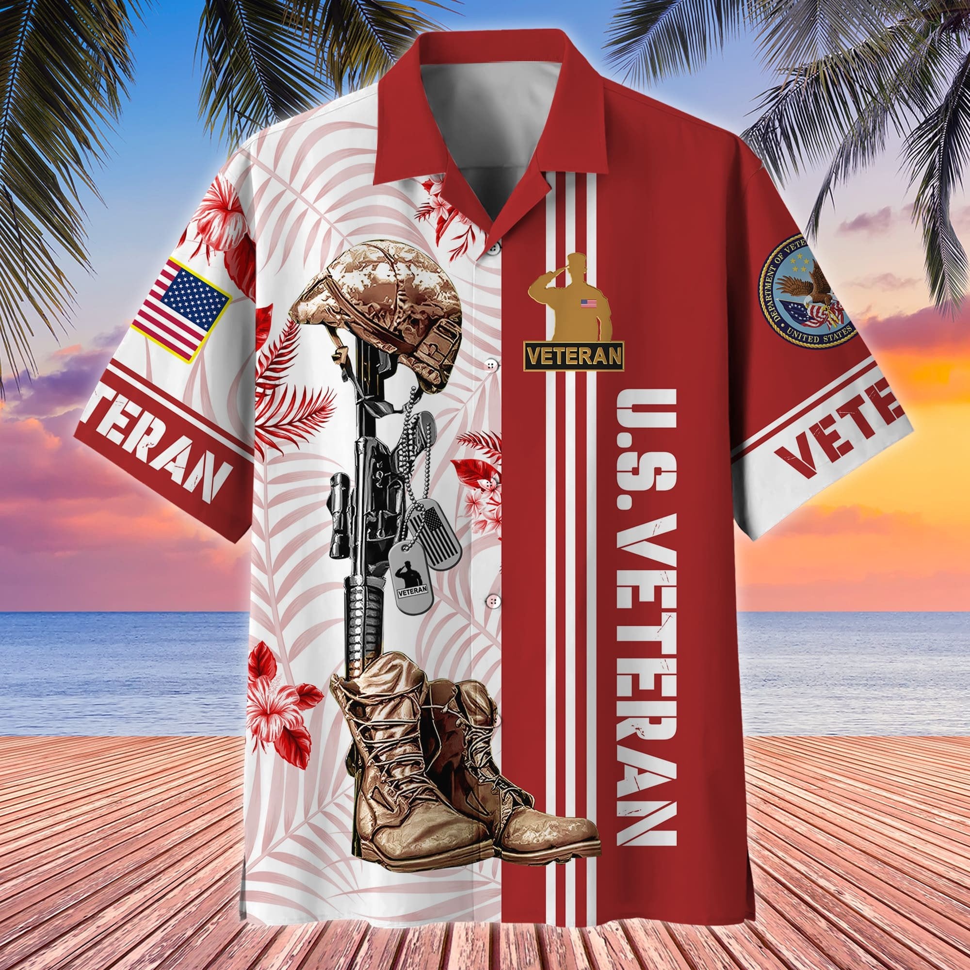 Premium Proudly Served US Veterans Hawaii Shirt APVC200702