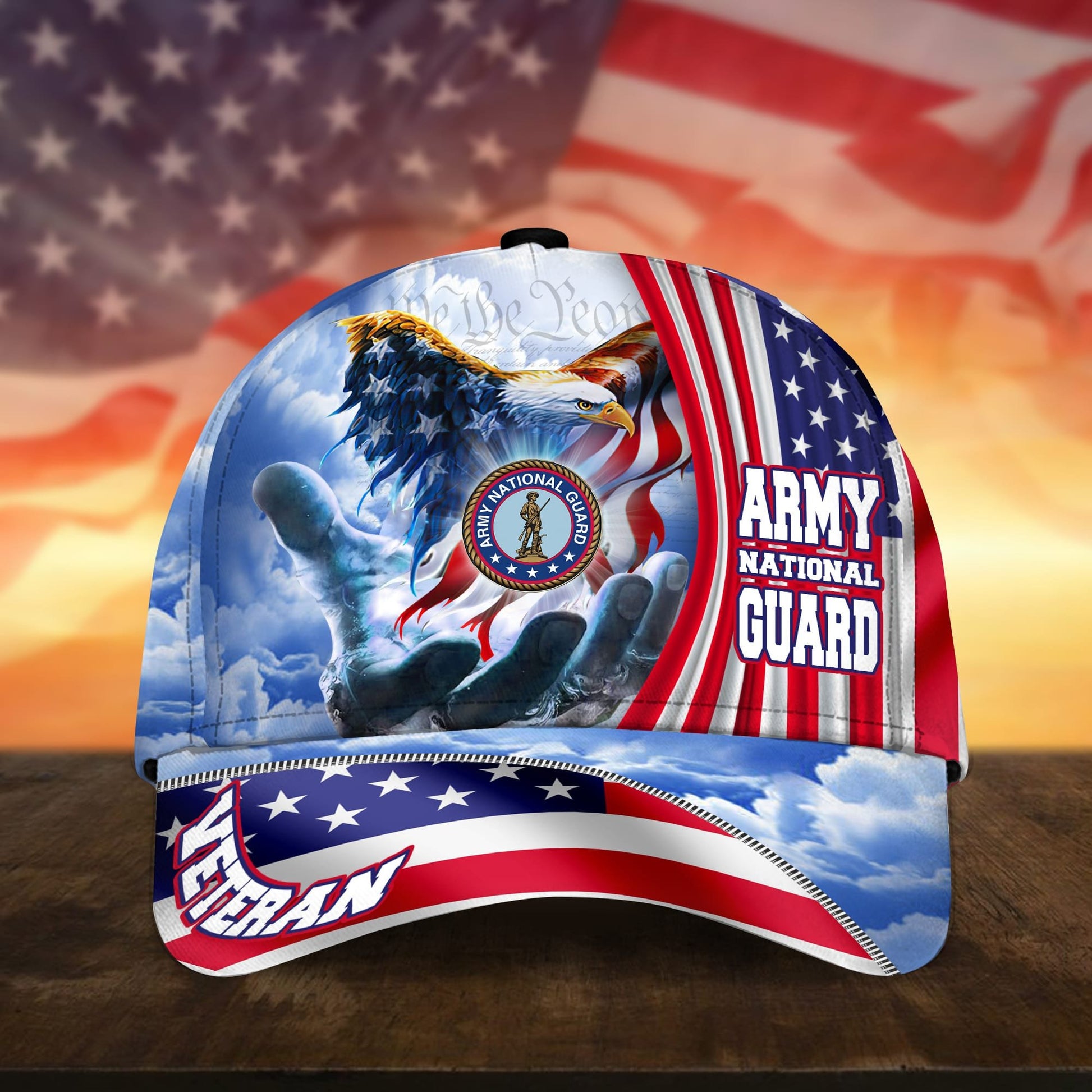 Premium American Pride US Veterans Cap NPVC240502