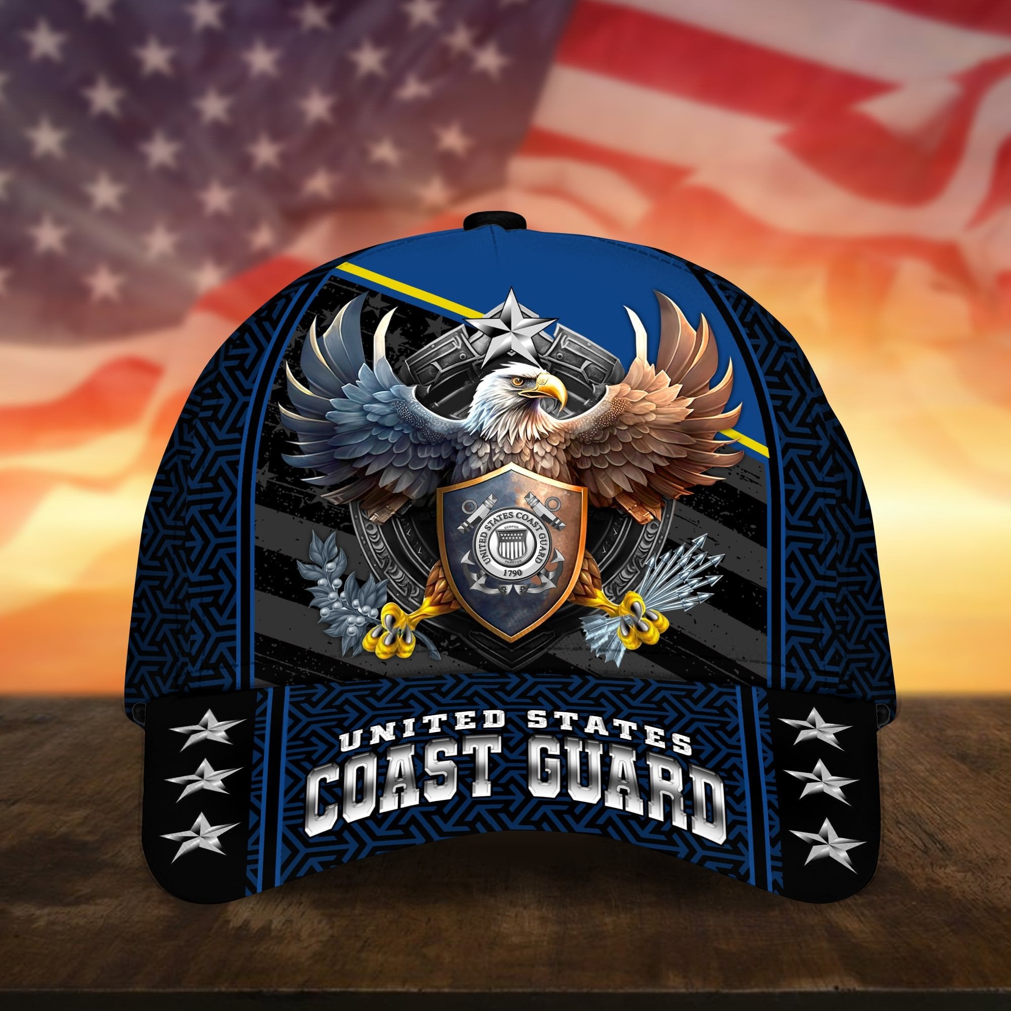Premium Eagle US Veteran Cap APVC260701