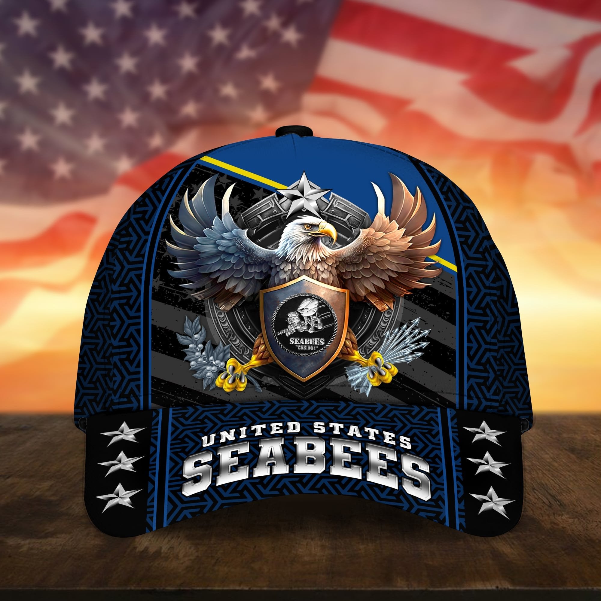 Premium Eagle US Veteran Cap APVC260701