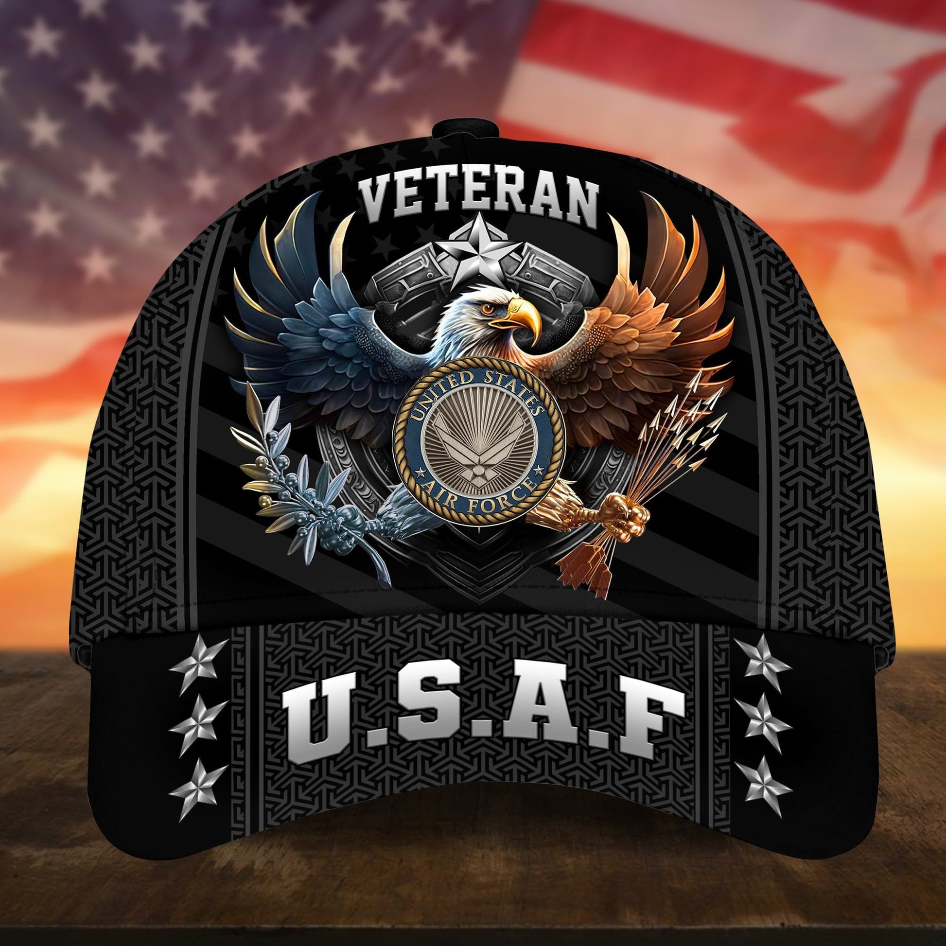 Premium US Military Services US Veteran Cap APVC260702