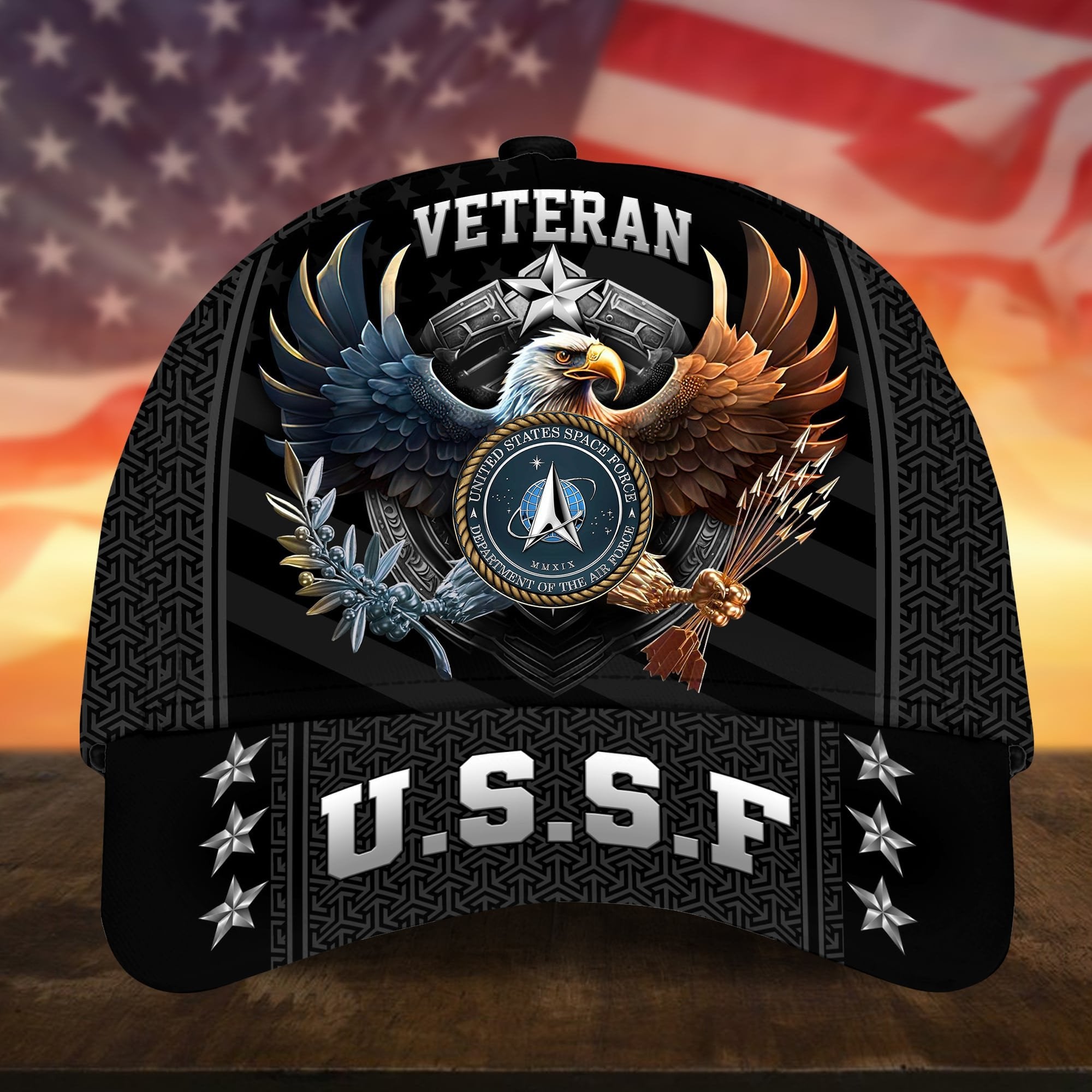 Premium US Military Services US Veteran Cap APVC260702