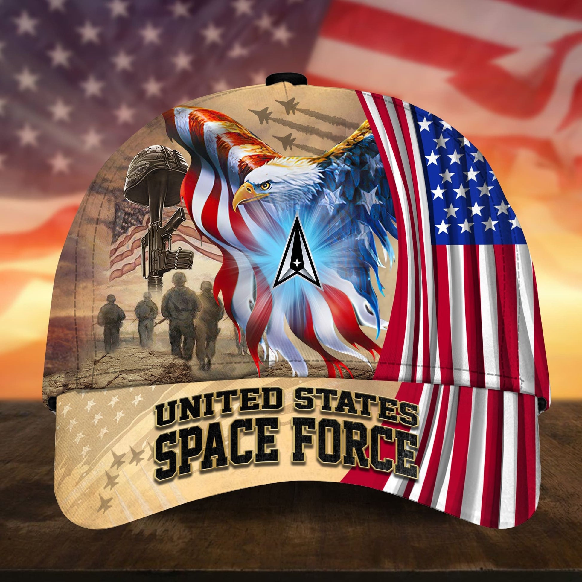 Premium Honoring All Who Served US Veteran Cap APVC010801
