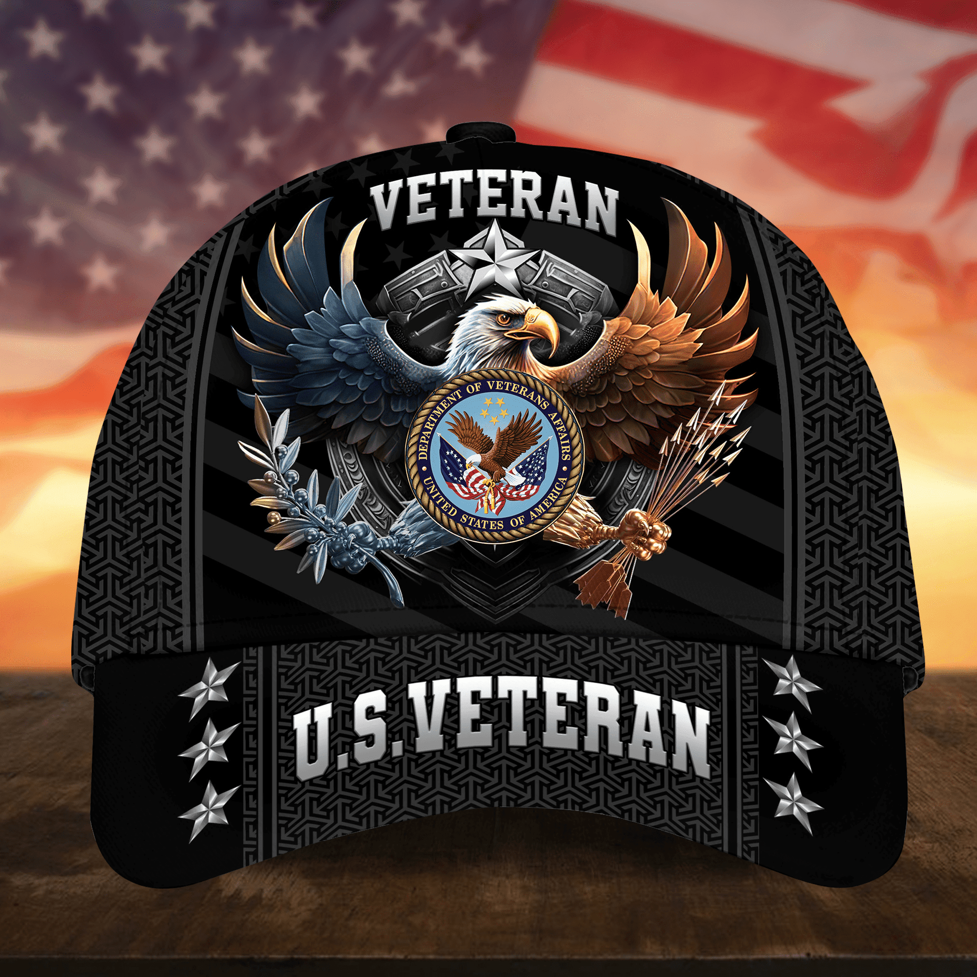 Premium US Military Services US Veteran Cap APVC260702