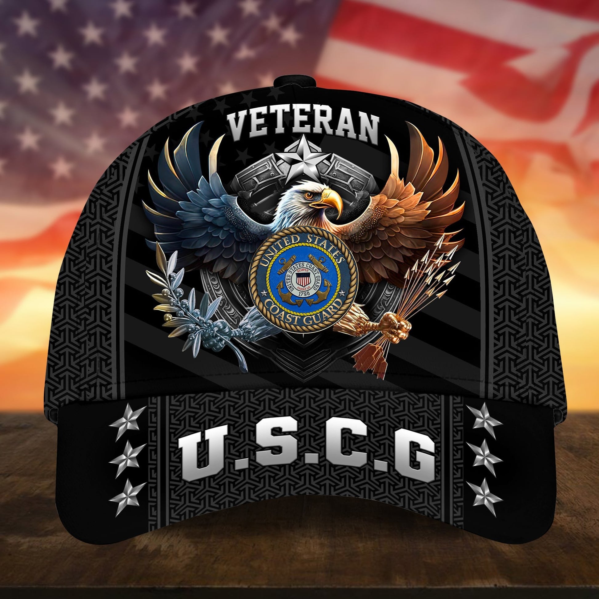 Premium US Military Services US Veteran Cap APVC260702