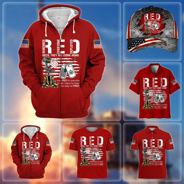 Premium RED Remember Everyone Deployed Collection APVC051005