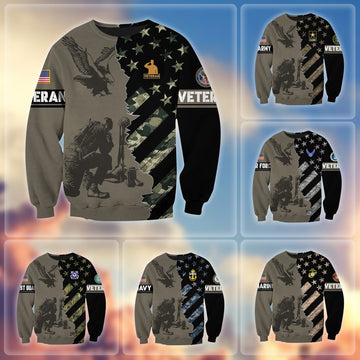 Premium Multiservice US Veteran Sweatshirt APVC031101