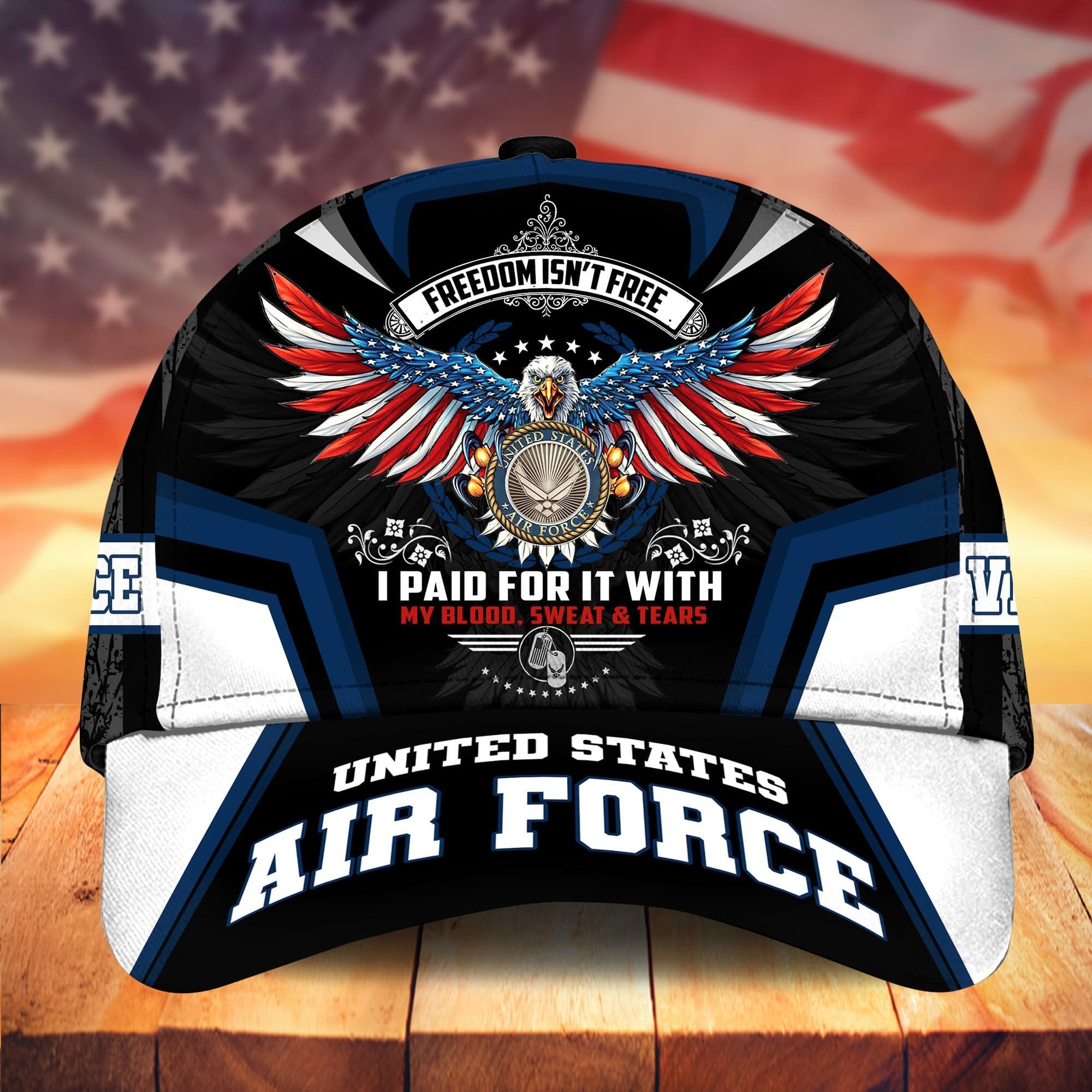 Premium Freedom Is Not Free US Veteran Cap APVC151102