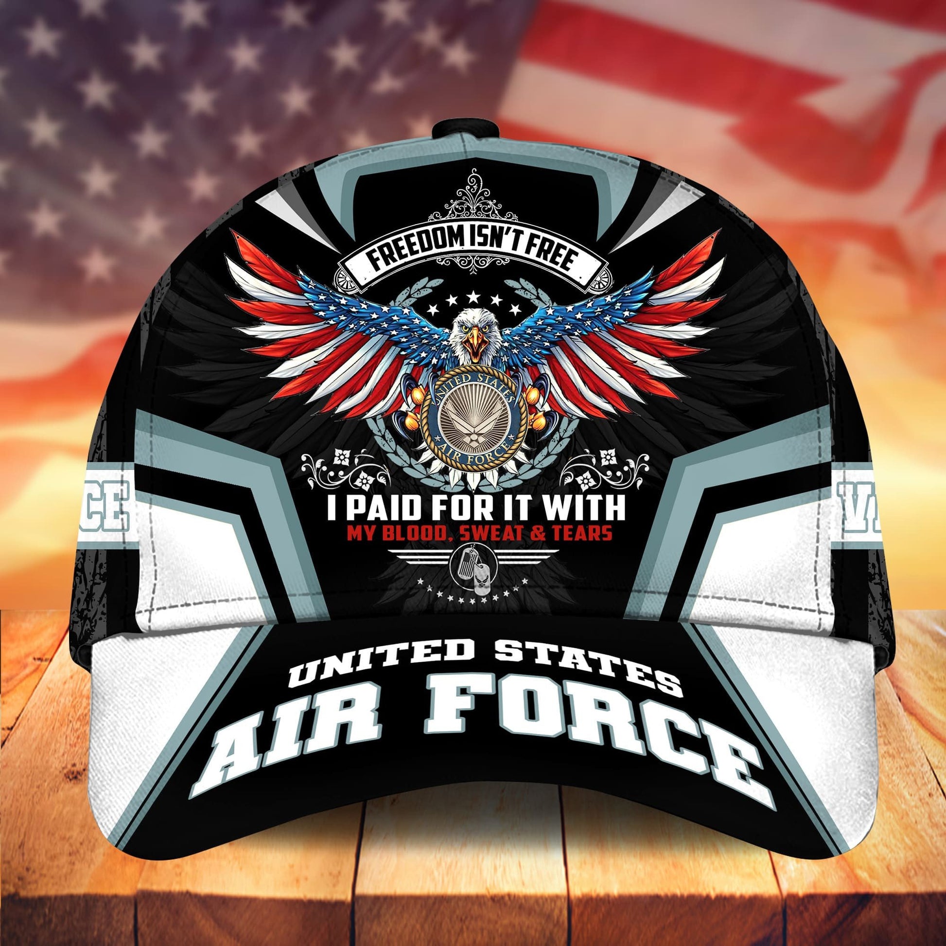 Premium Freedom Is Not Free US Veteran Cap APVC151102