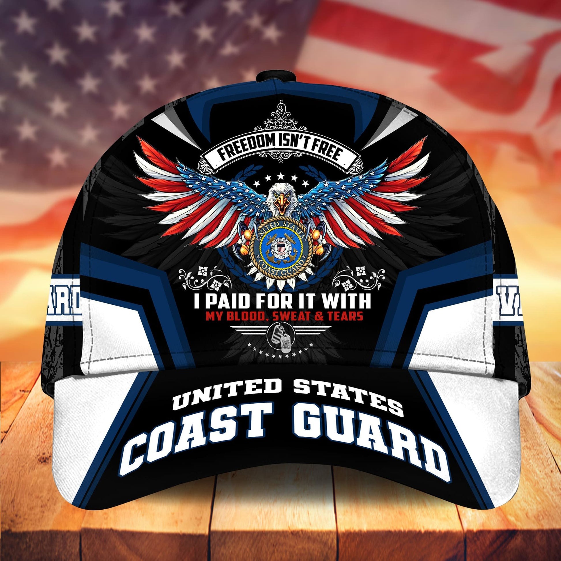 Premium Freedom Is Not Free US Veteran Cap APVC151102