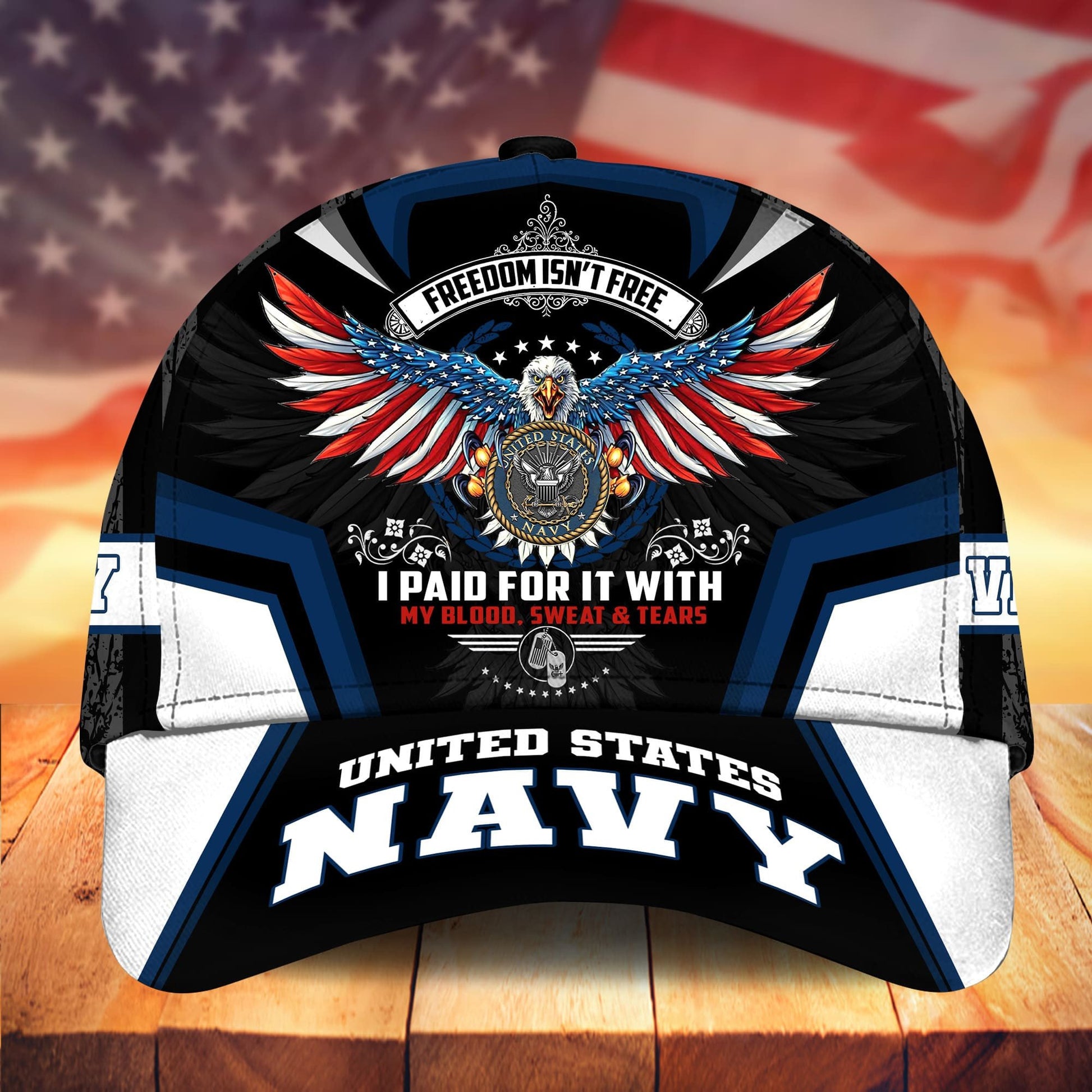 Premium Freedom Is Not Free US Veteran Cap APVC151102