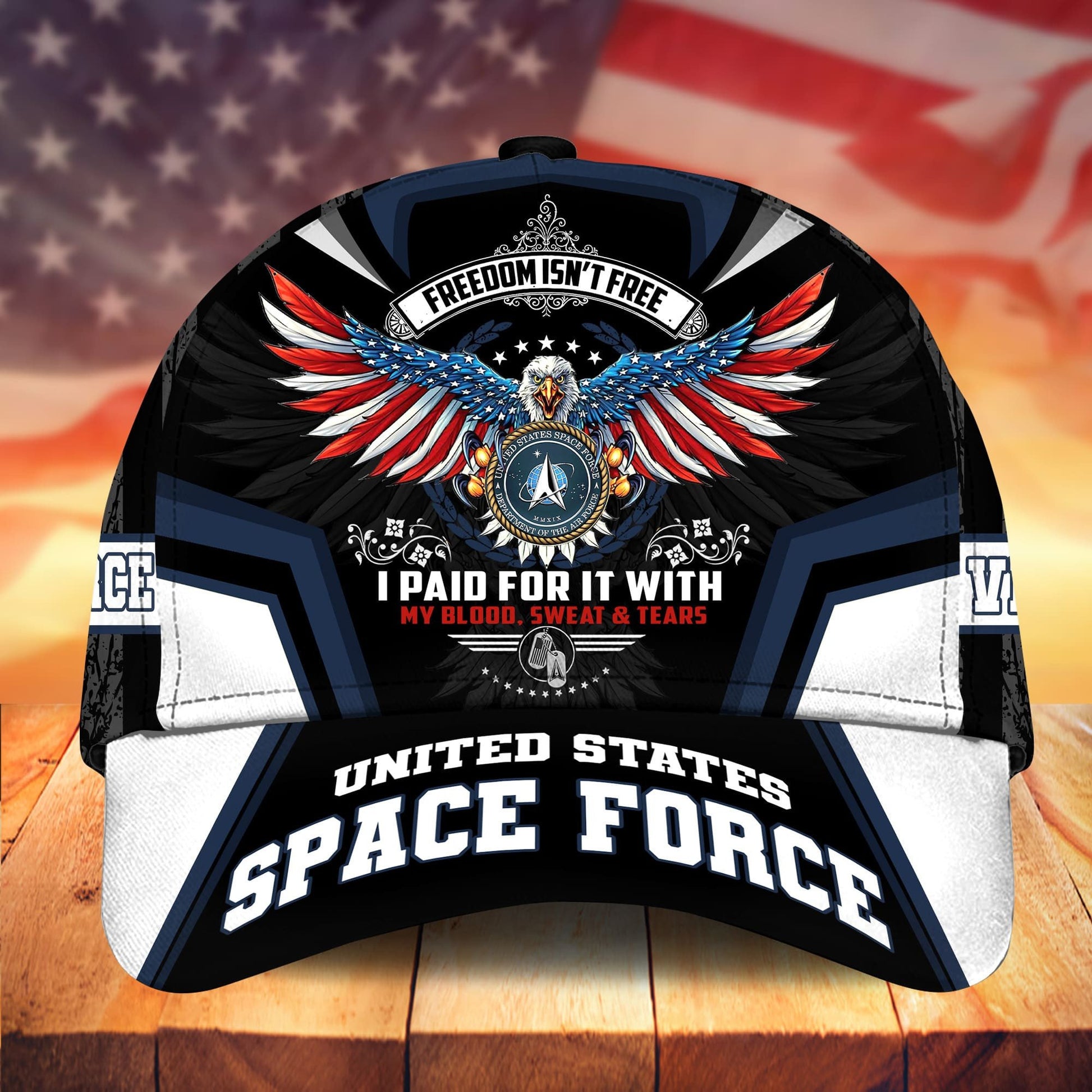 Premium Freedom Is Not Free US Veteran Cap APVC151102