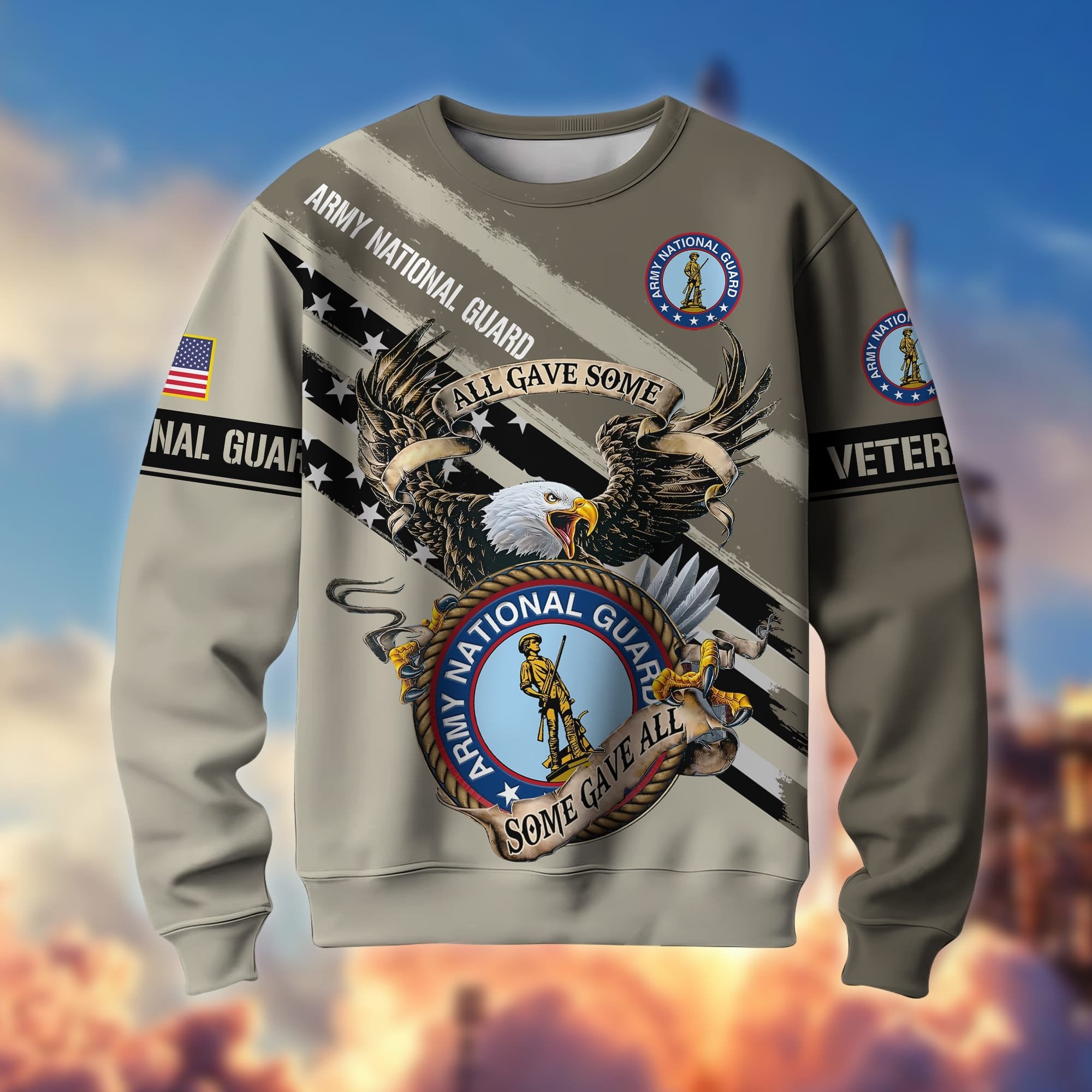 Premium Honoring All Who Served US Veterans Sweatshirt APVC161101